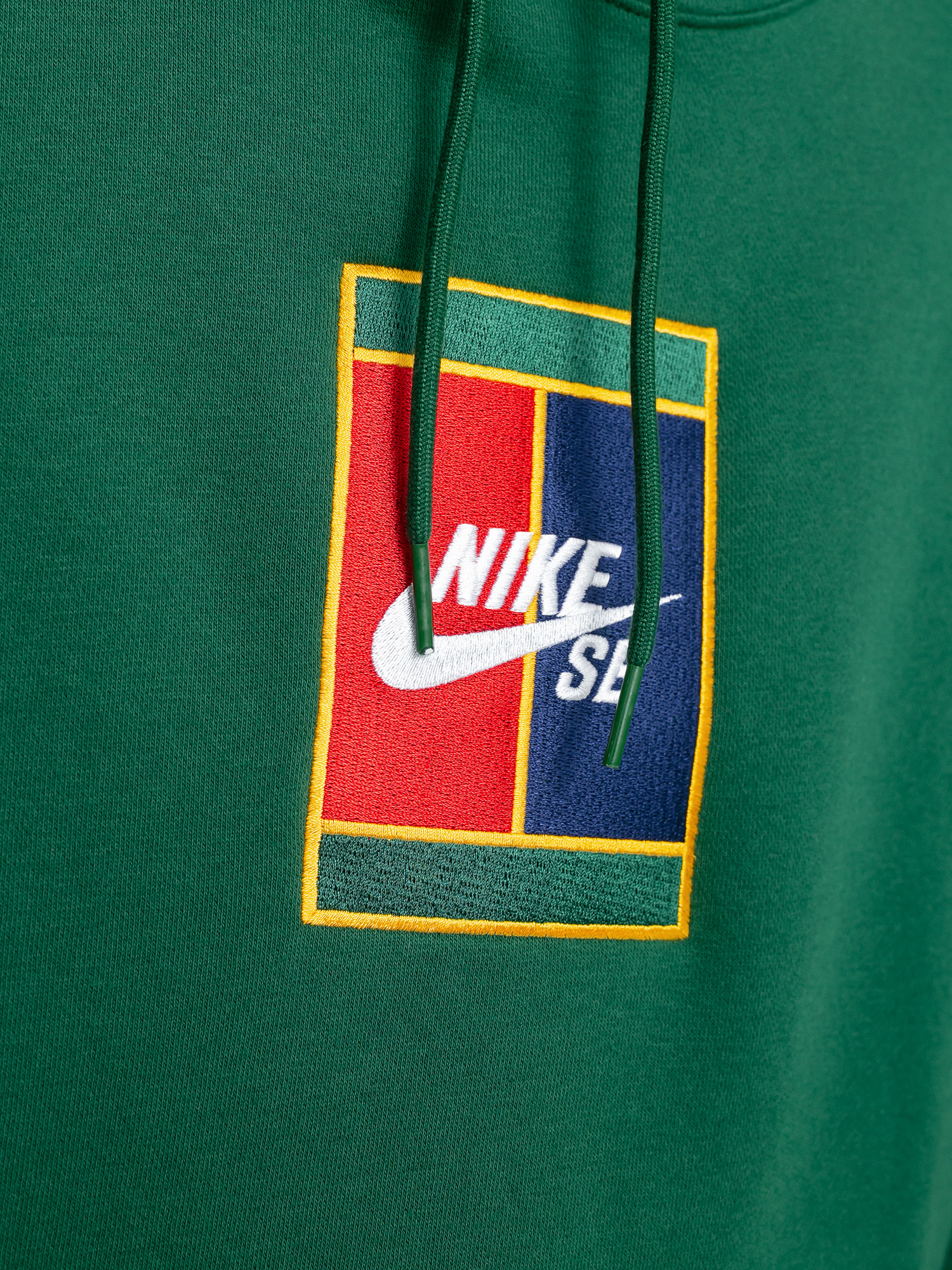 Bluza z kapturem Nike SB GFX HD (gorge green/midnight navy)