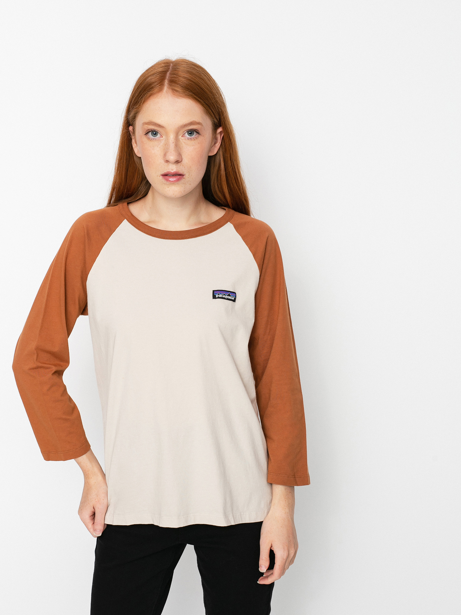 Longsleeve Patagonia Cotton in Conversion Wmn (pumice)