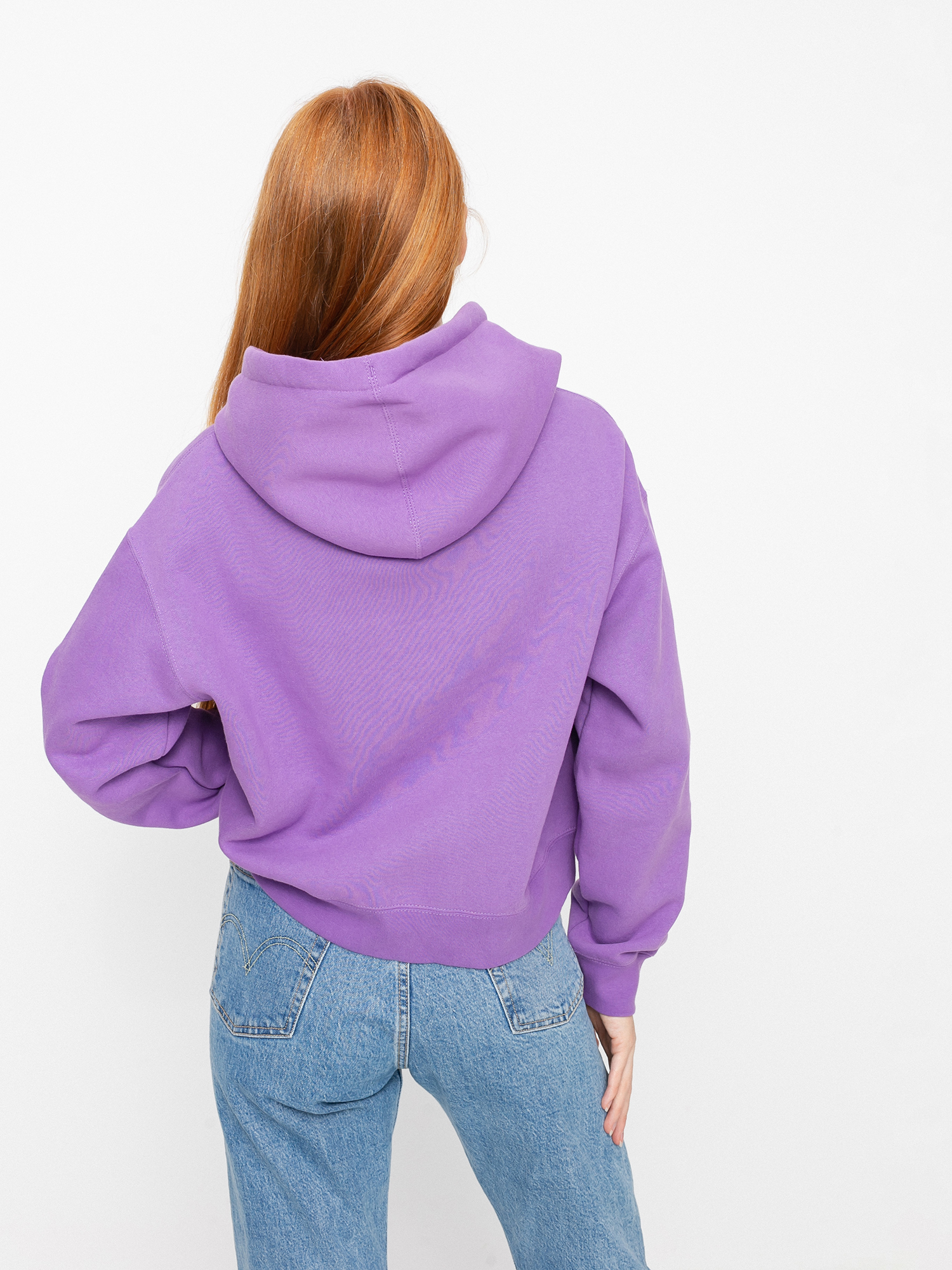 Bluza z kapturem OBEY Bold HD Wmn (orchid)