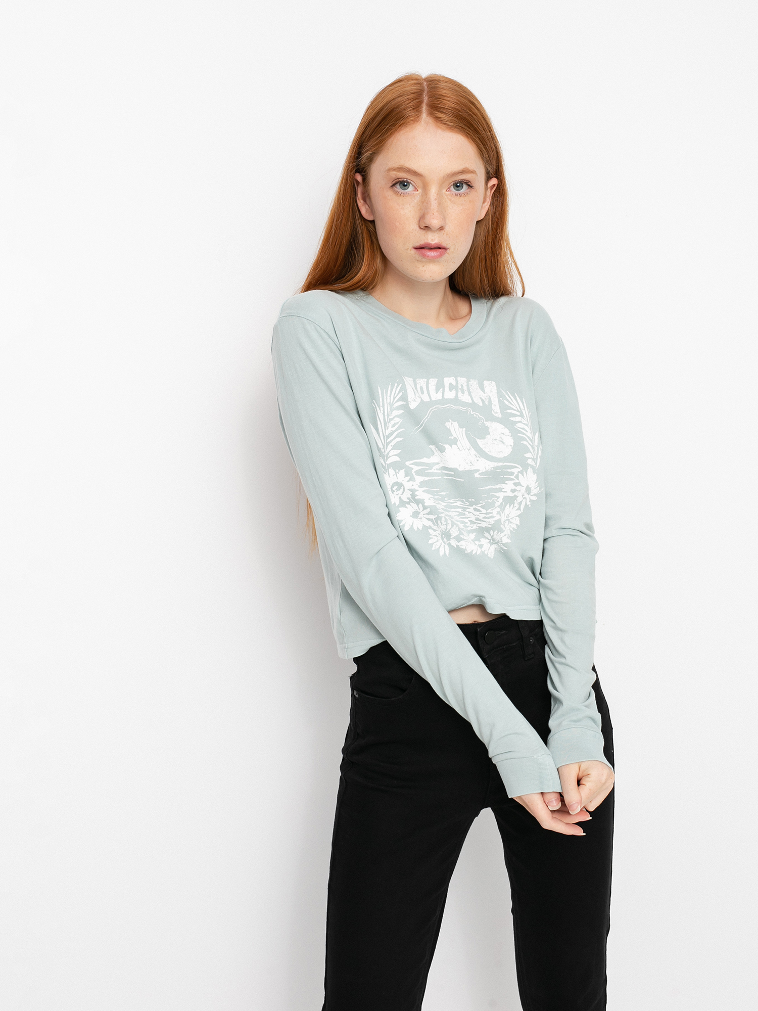 Longsleeve Volcom The Volcom Stones Wmn (blue fog)