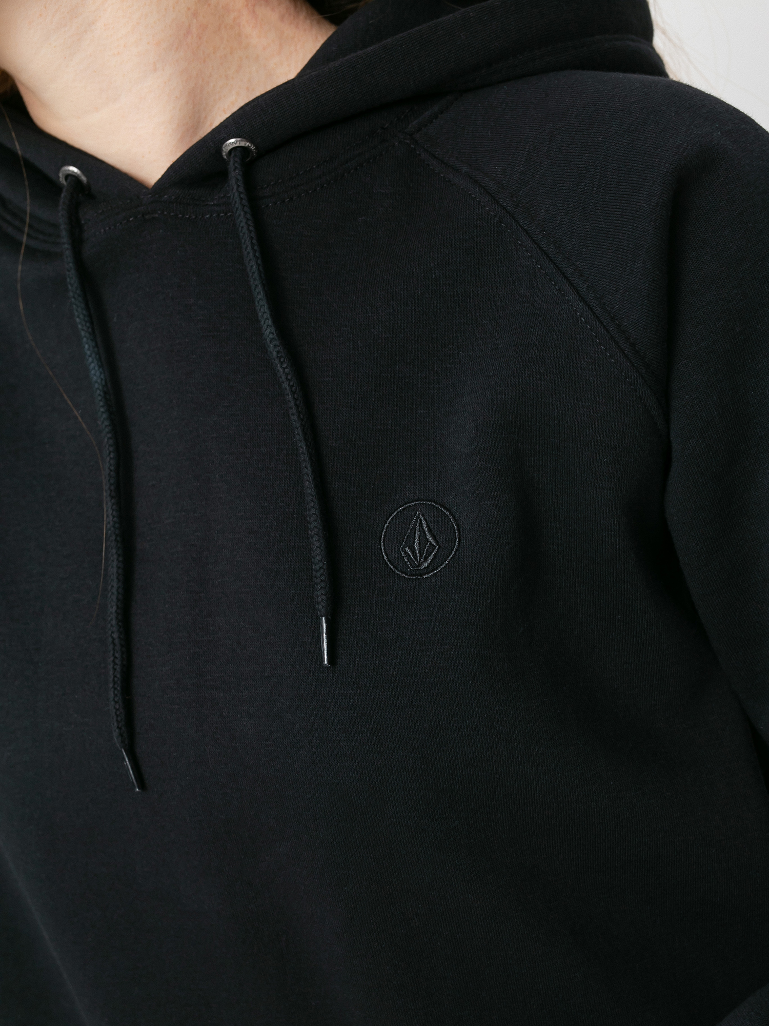 Bluza z kapturem Volcom Truly Stokin HD Wmn (black)