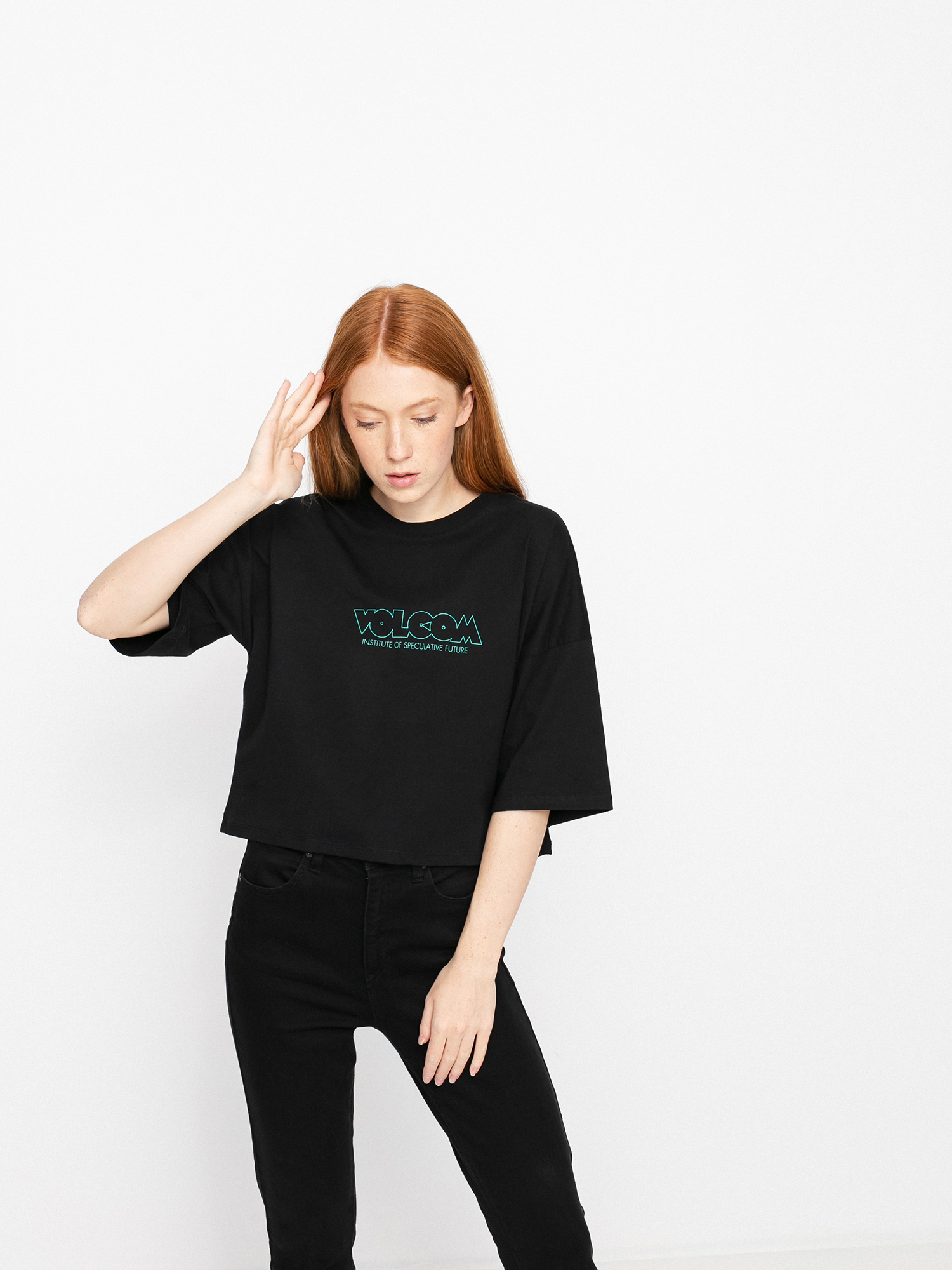 T-shirt Volcom M Wmn (black)
