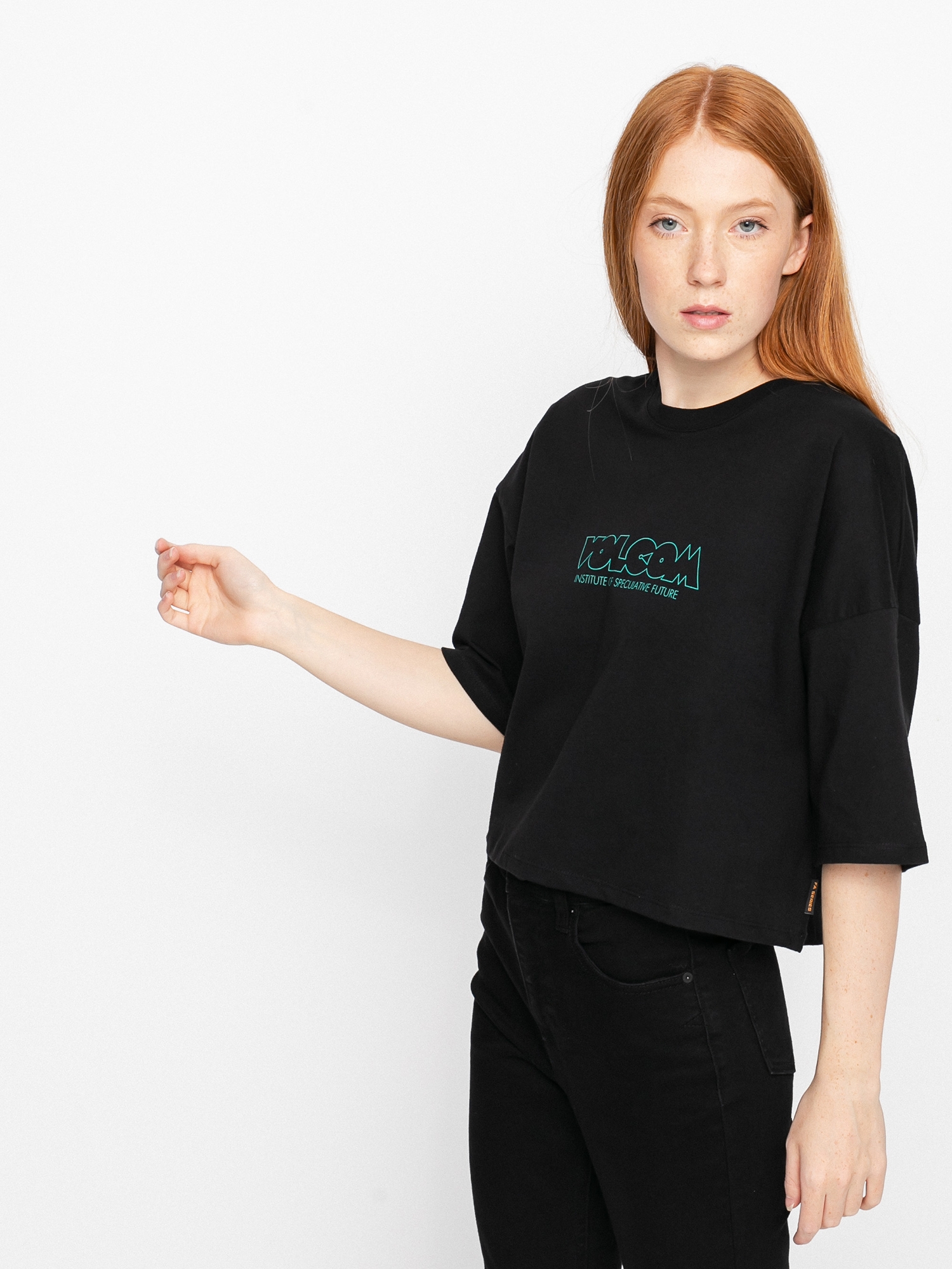 T-shirt Volcom M Wmn (black)