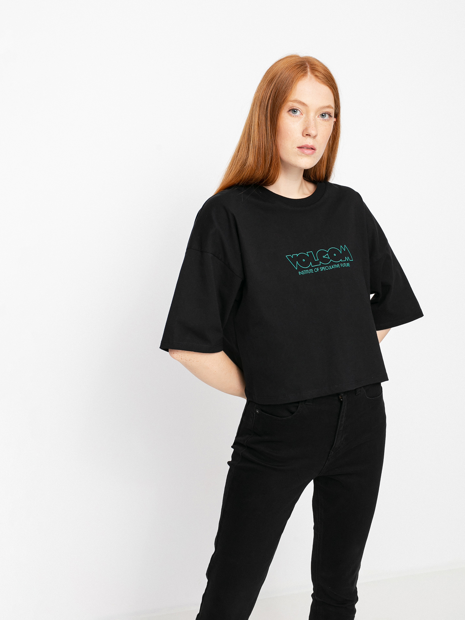 T-shirt Volcom M Wmn (black)