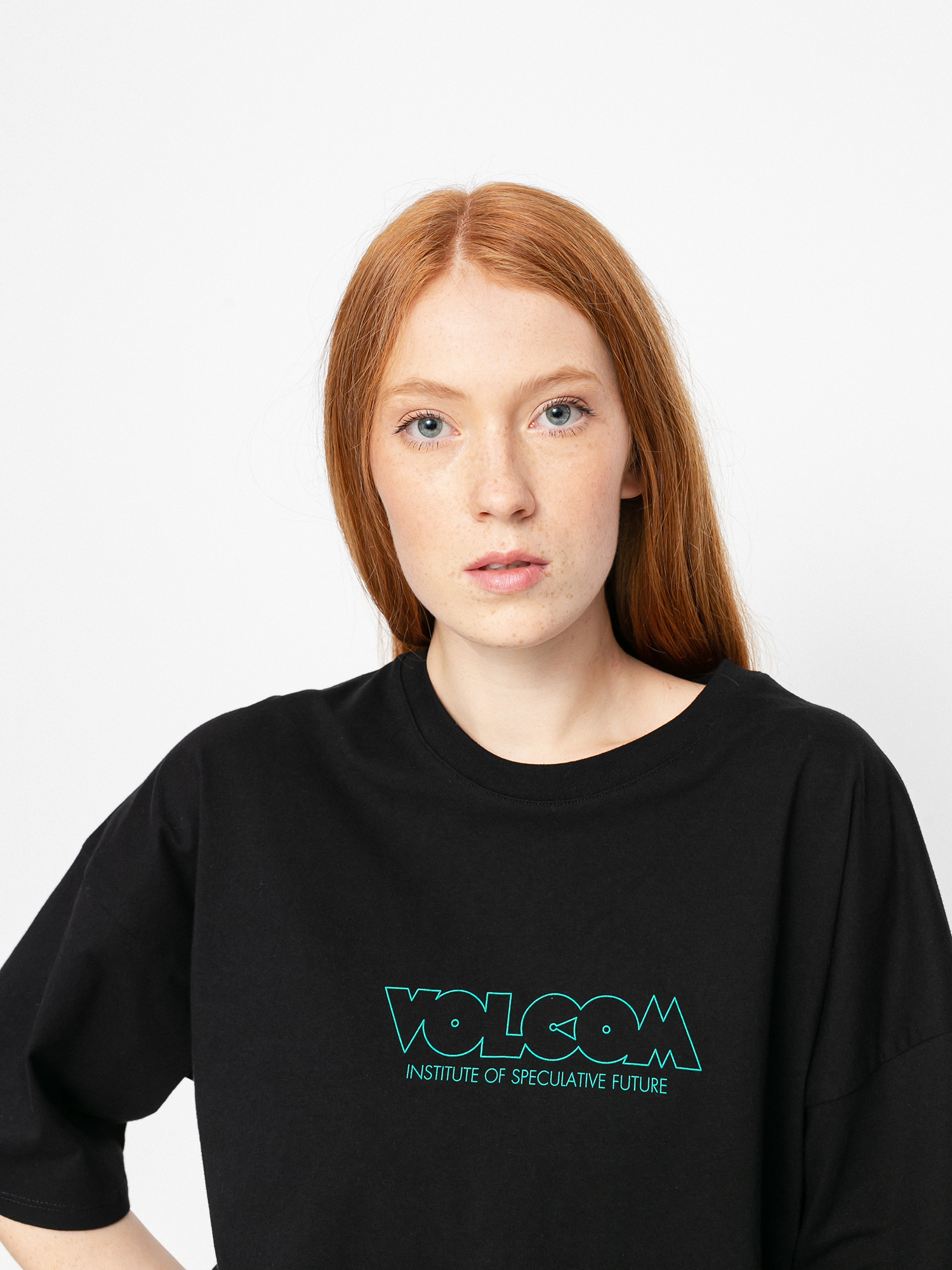 T-shirt Volcom M Wmn (black)