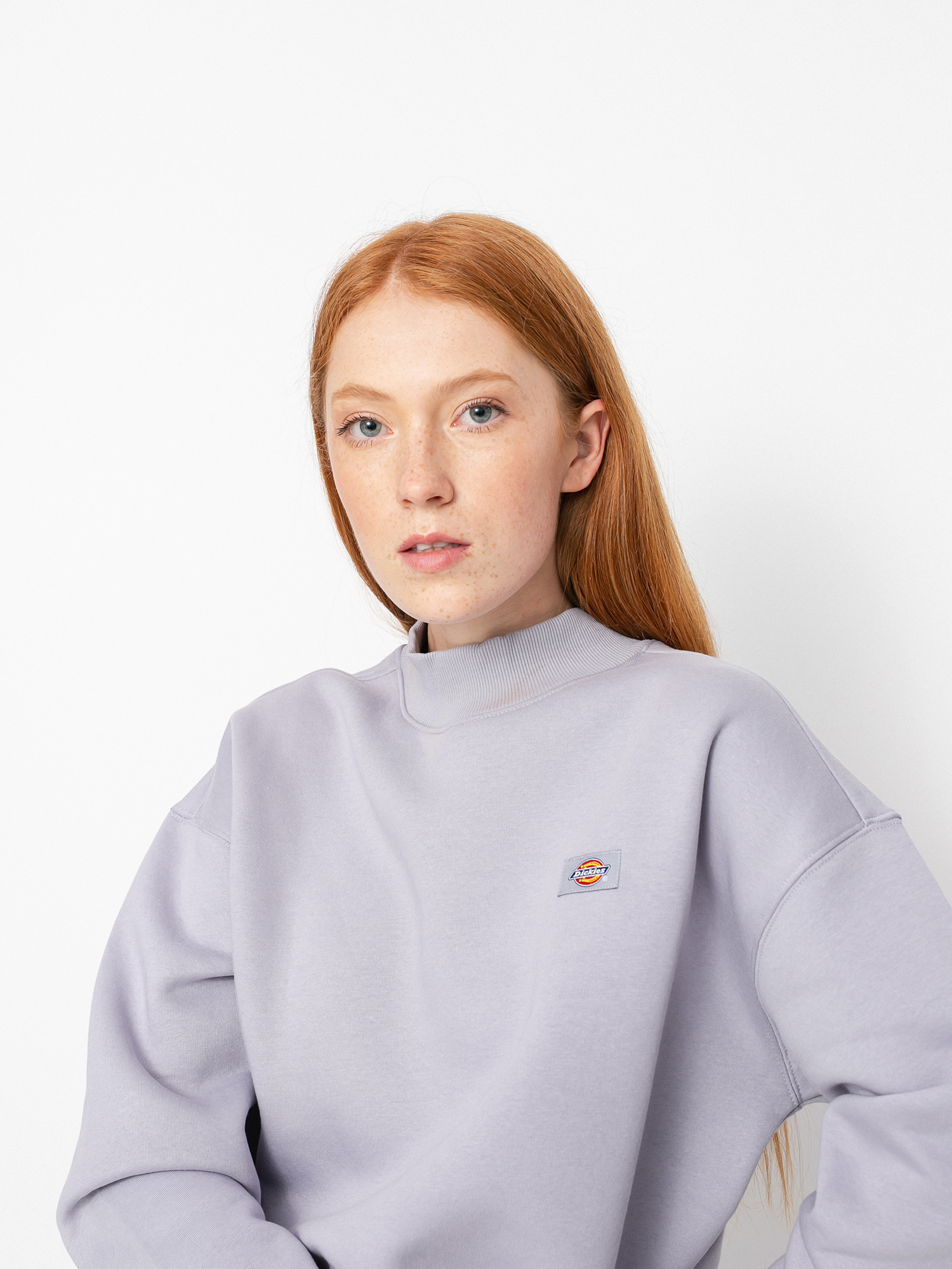 Bluza Dickies Oakport High Neck Wmn (lilac gray)