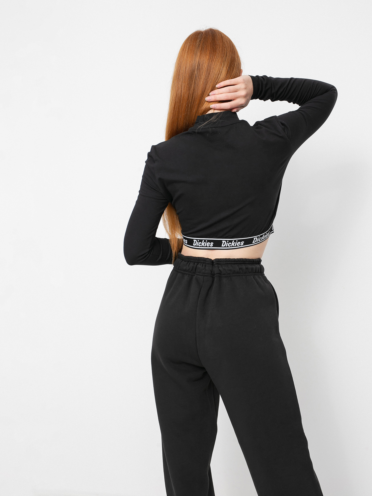 Longsleeve Dickies Petersburg Crop Wmn (black)