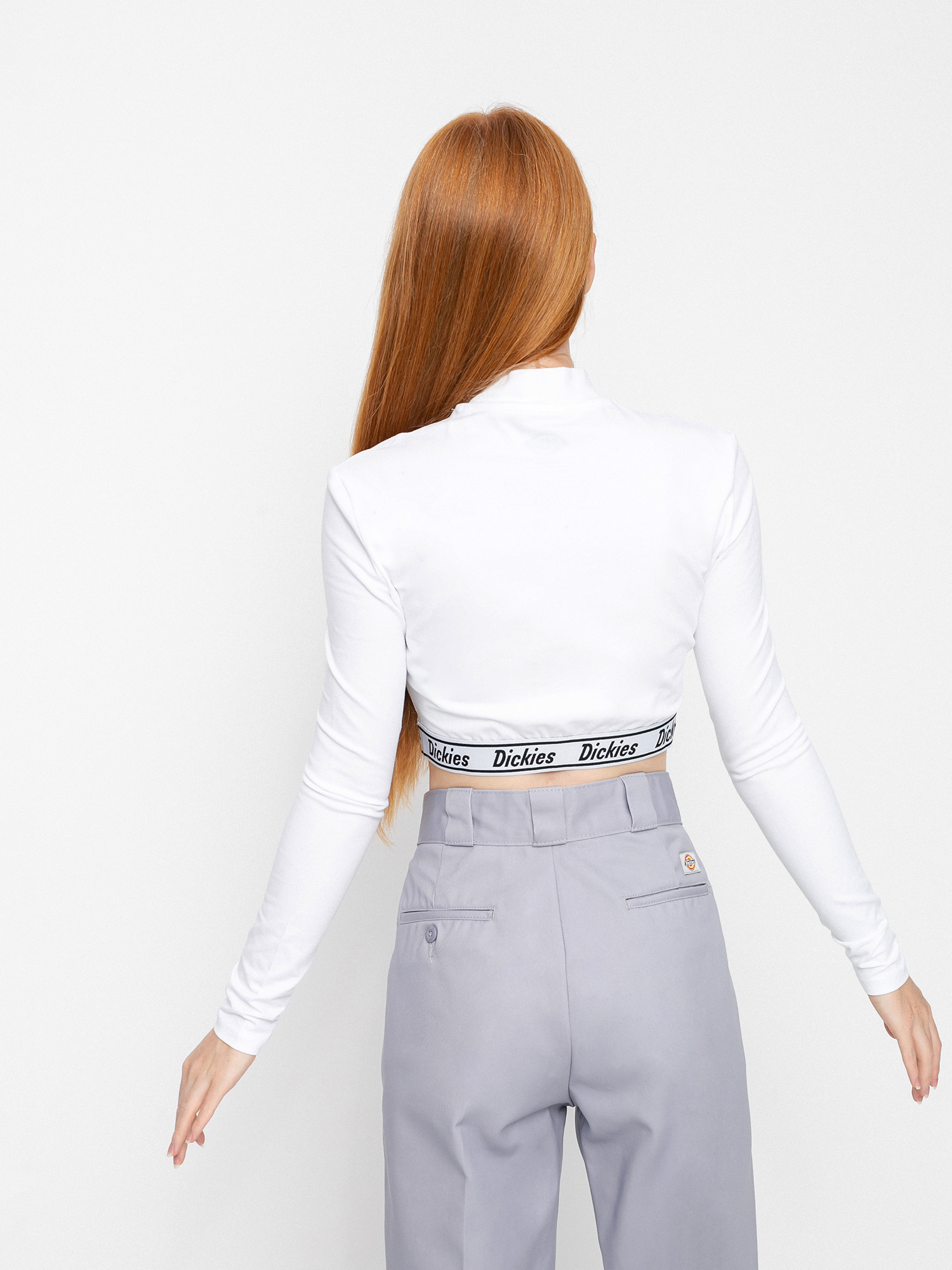 Longsleeve Dickies Petersburg Crop Wmn (white)