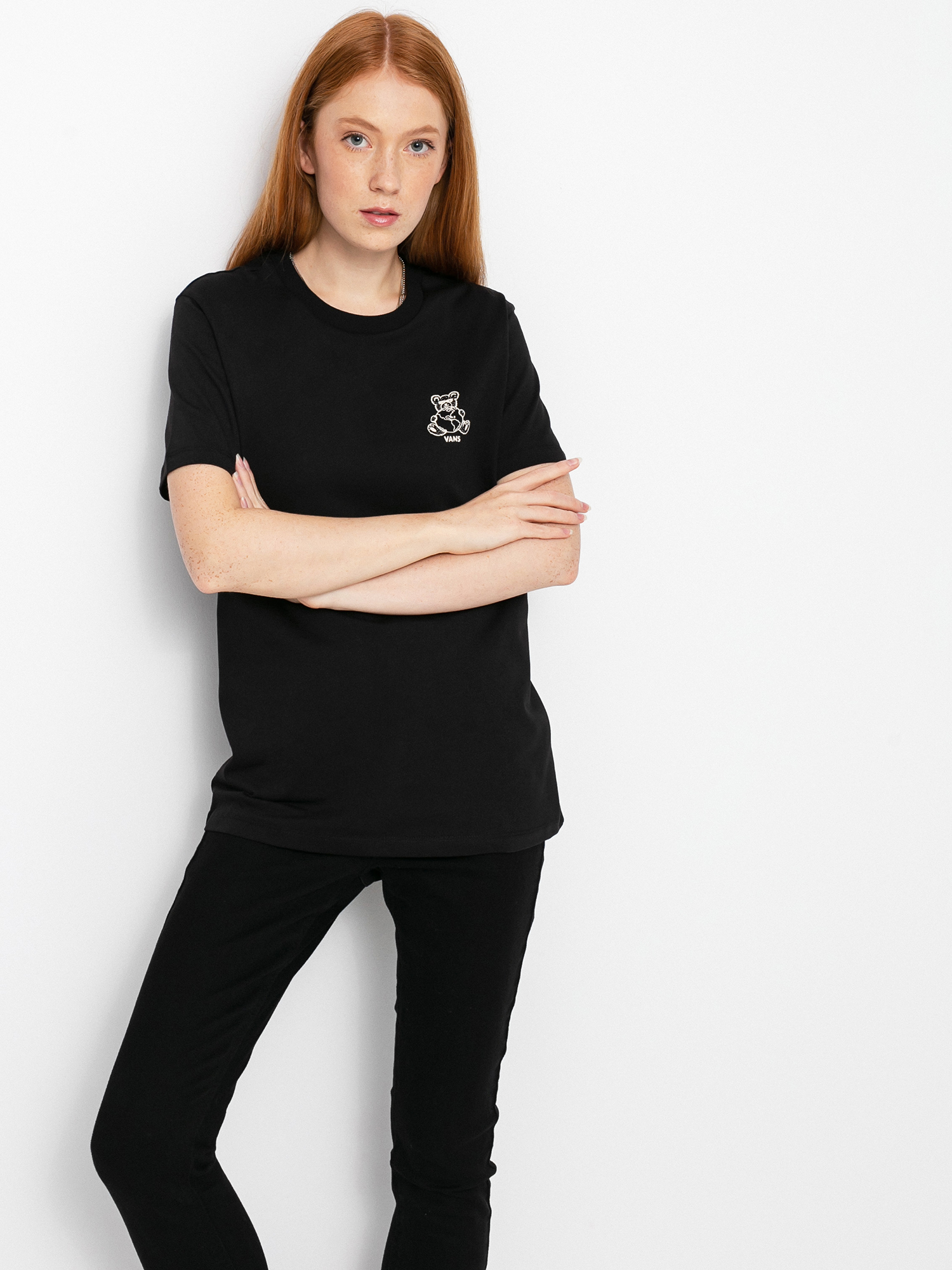 T-shirt Vans Bossy Bear Wmn (black)