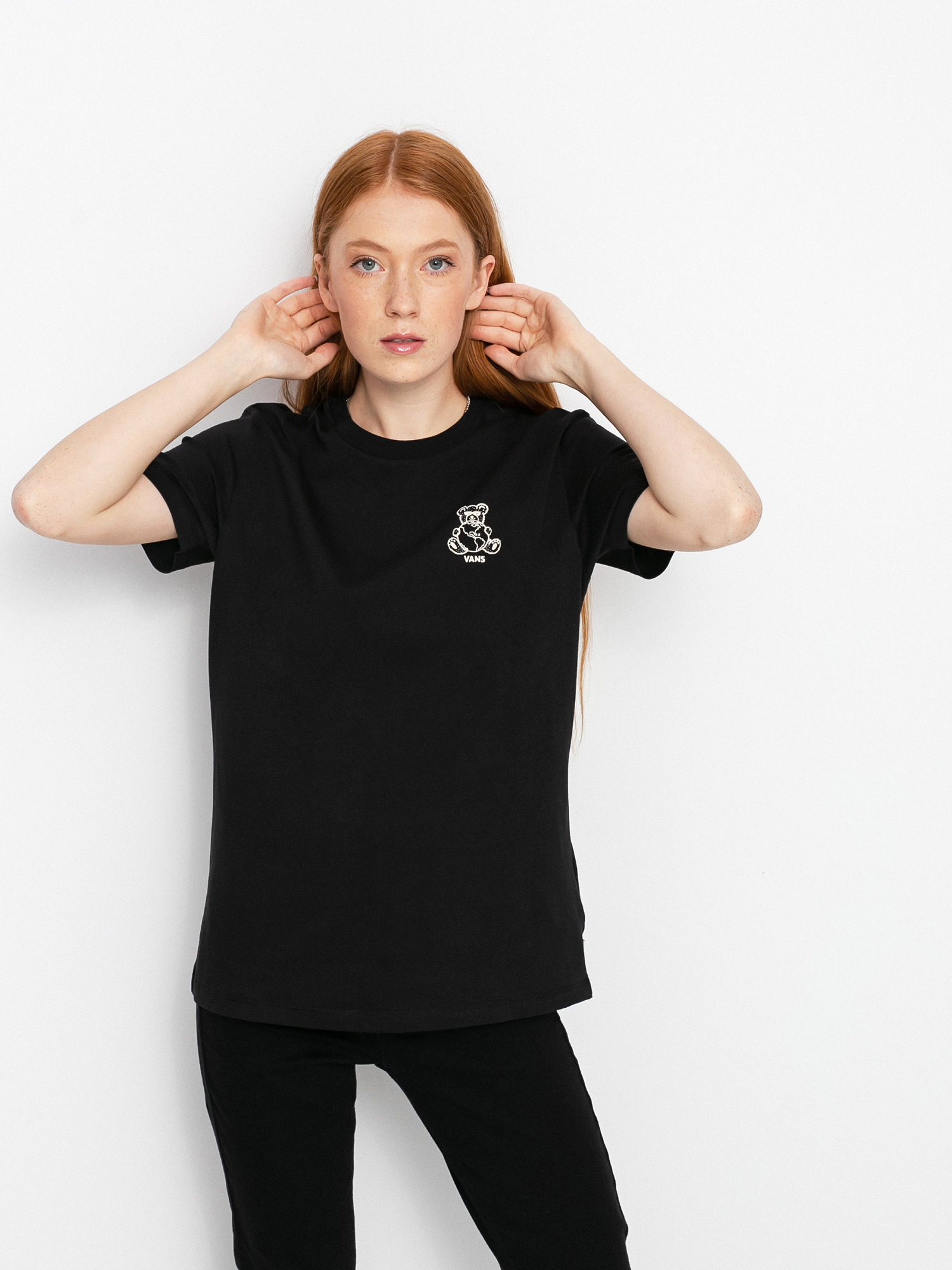 T-shirt Vans Bossy Bear Wmn (black)