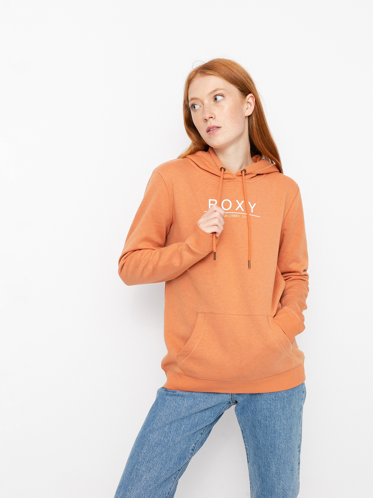 Bluza z kapturem Roxy Day Breaks Brushed A HD Wmn (sunburn)