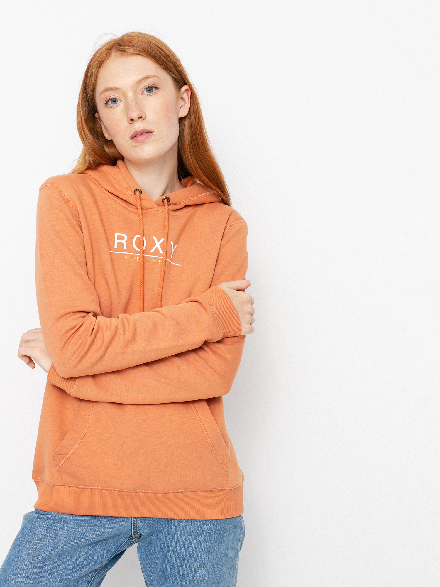 Bluza z kapturem Roxy Day Breaks Brushed A HD Wmn (sunburn)