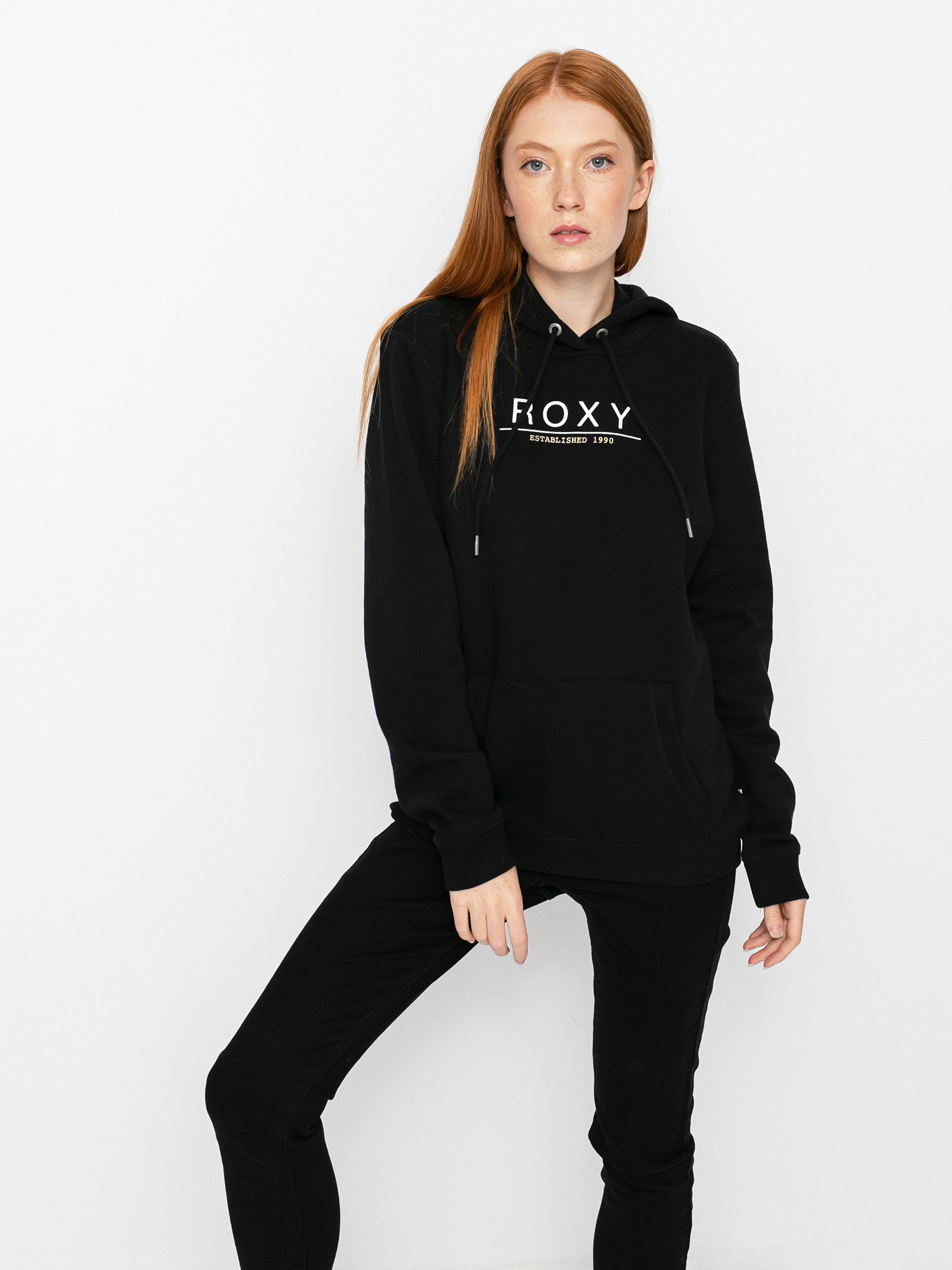 Bluza z kapturem Roxy Day Breaks Brushed A HD Wmn (anthracite)