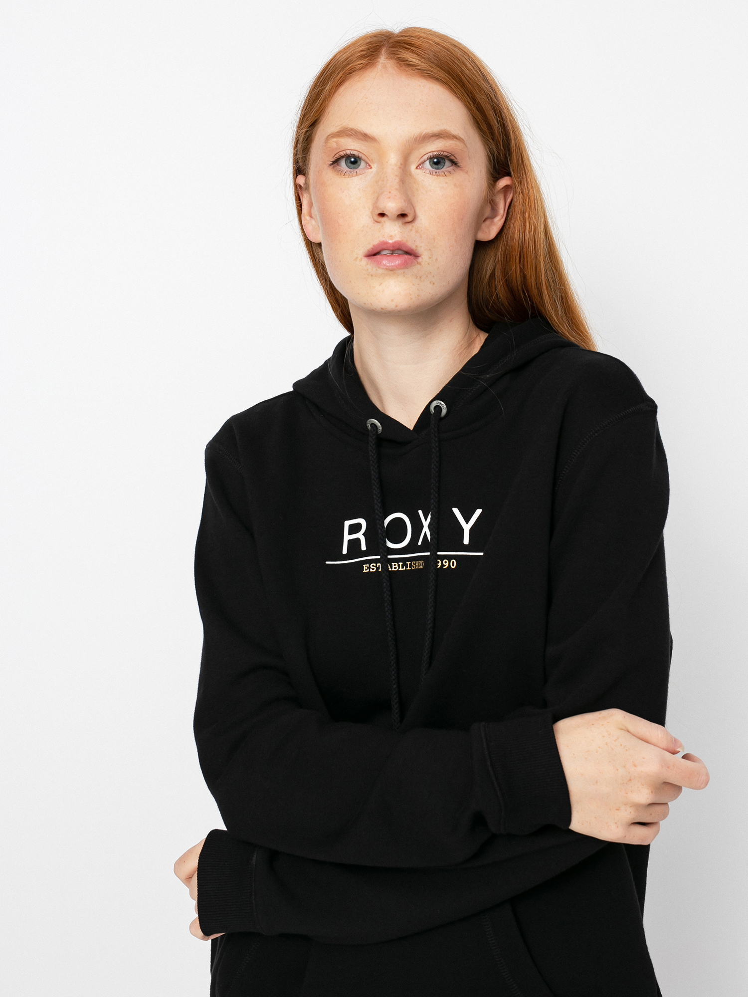 Bluza z kapturem Roxy Day Breaks Brushed A HD Wmn (anthracite)