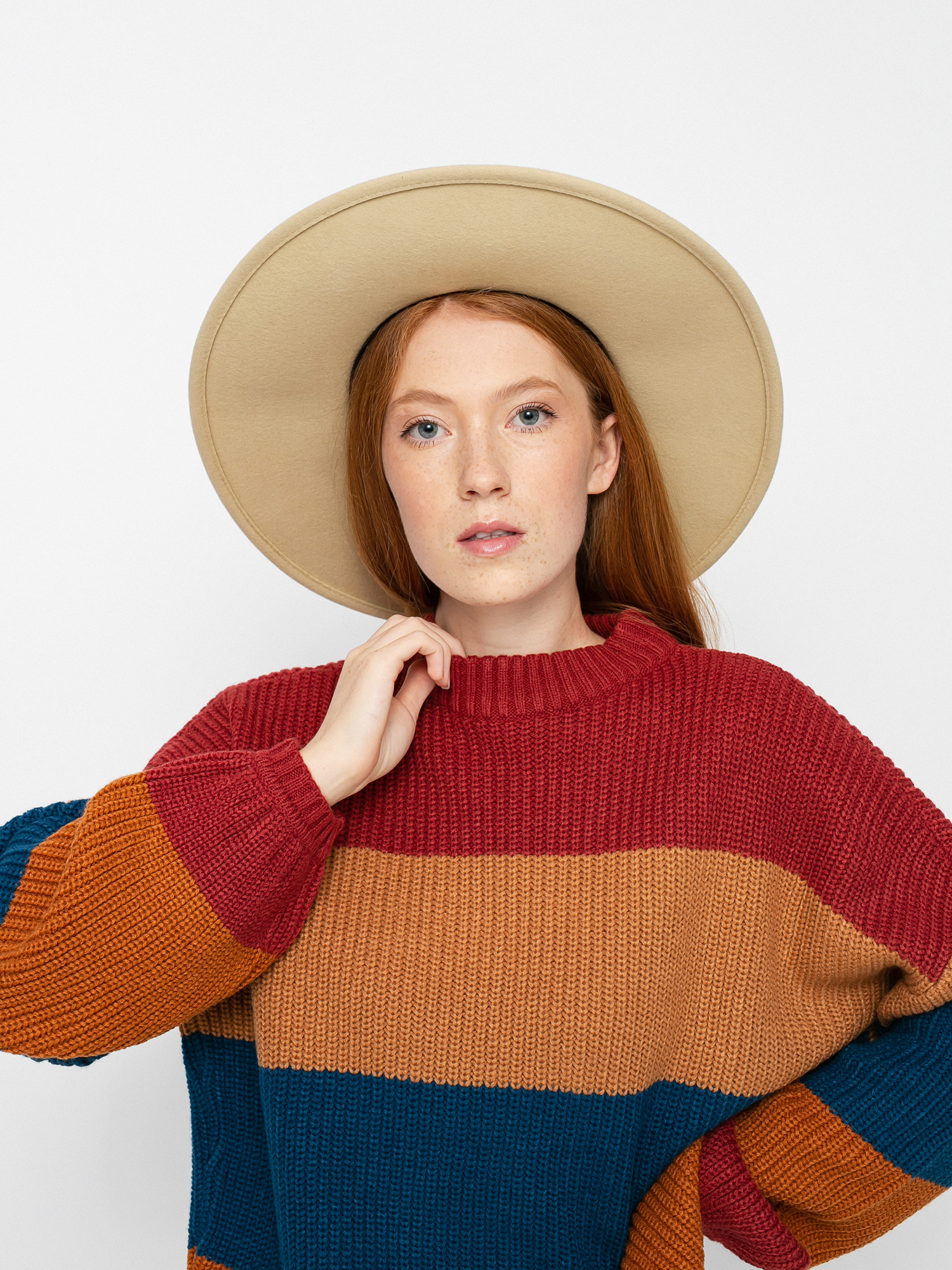 Sweter Brixton Madero Sweater Wmn (lion)