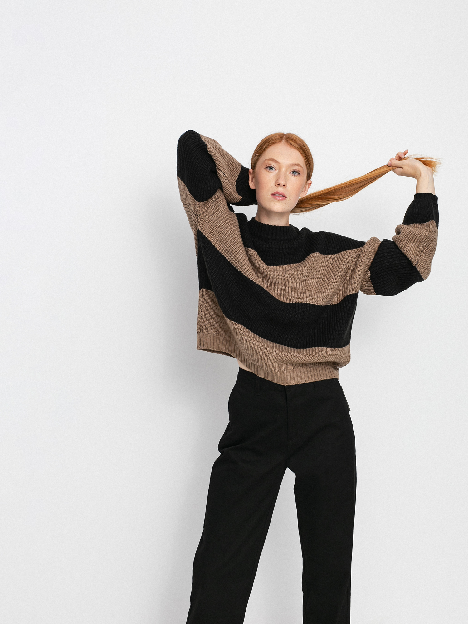 Sweter Brixton Madero Sweater Wmn (twig)