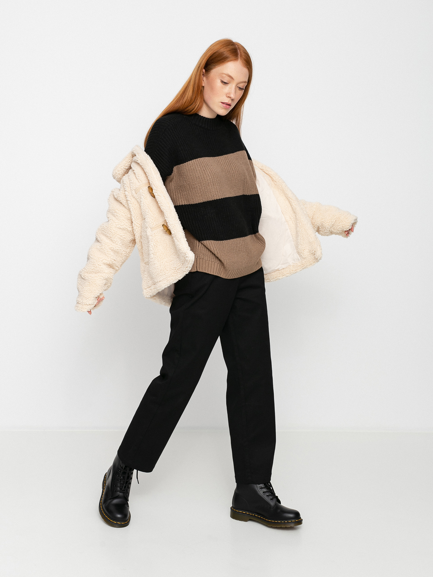 Sweter Brixton Madero Sweater Wmn (twig)