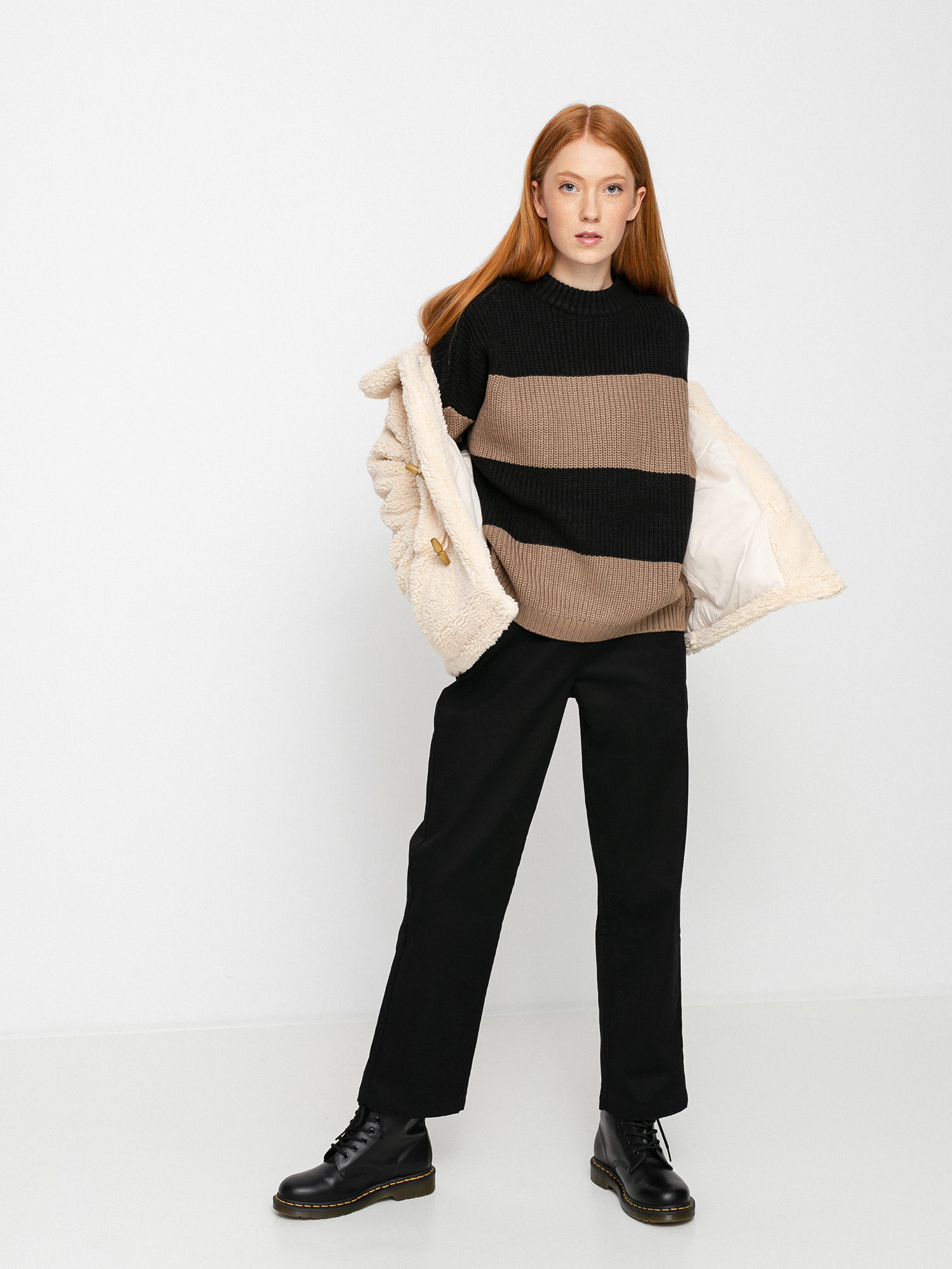 Sweter Brixton Madero Sweater Wmn (twig)
