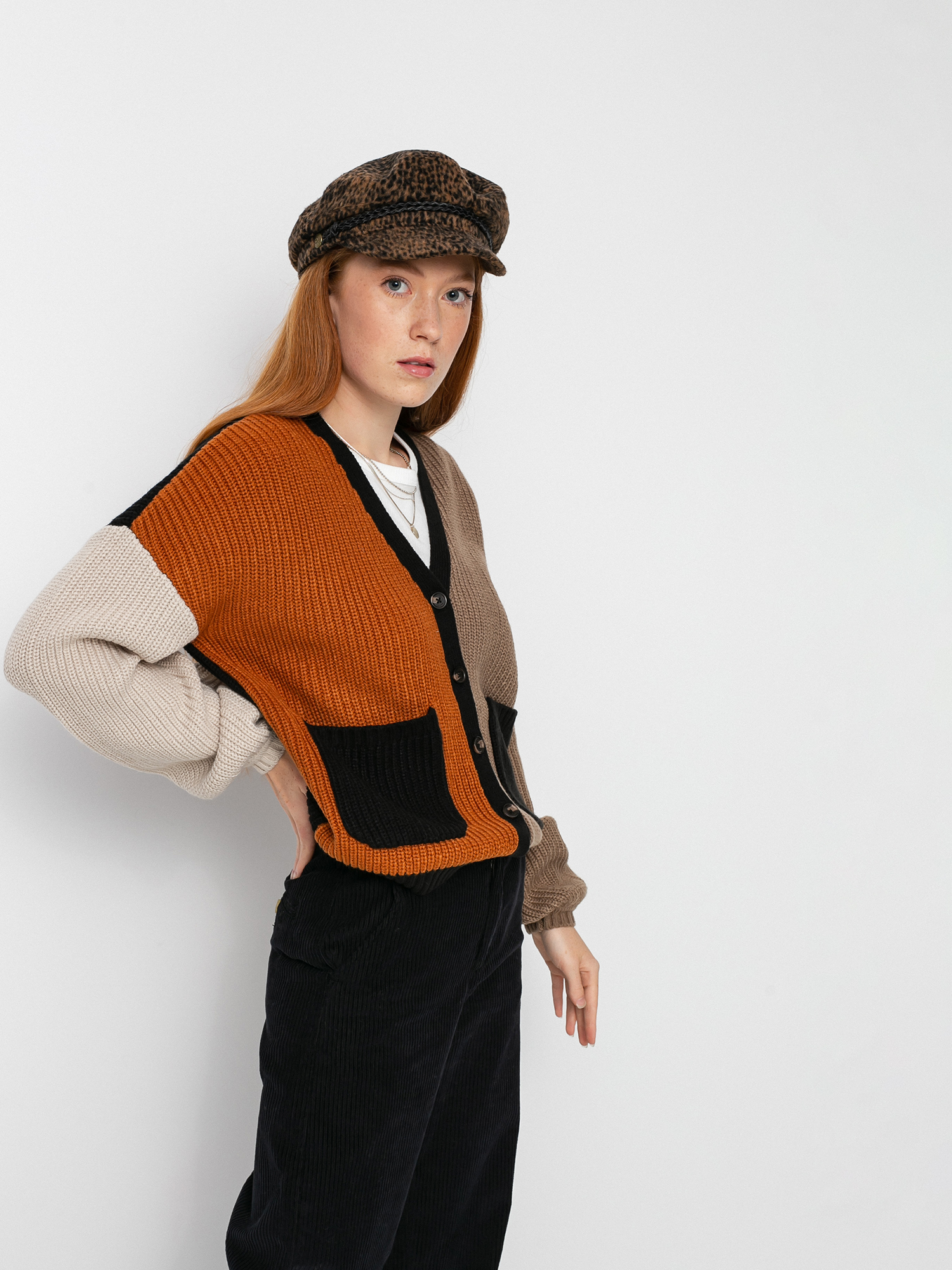 Sweter Brixton Without You Cardigan Wmn (black)