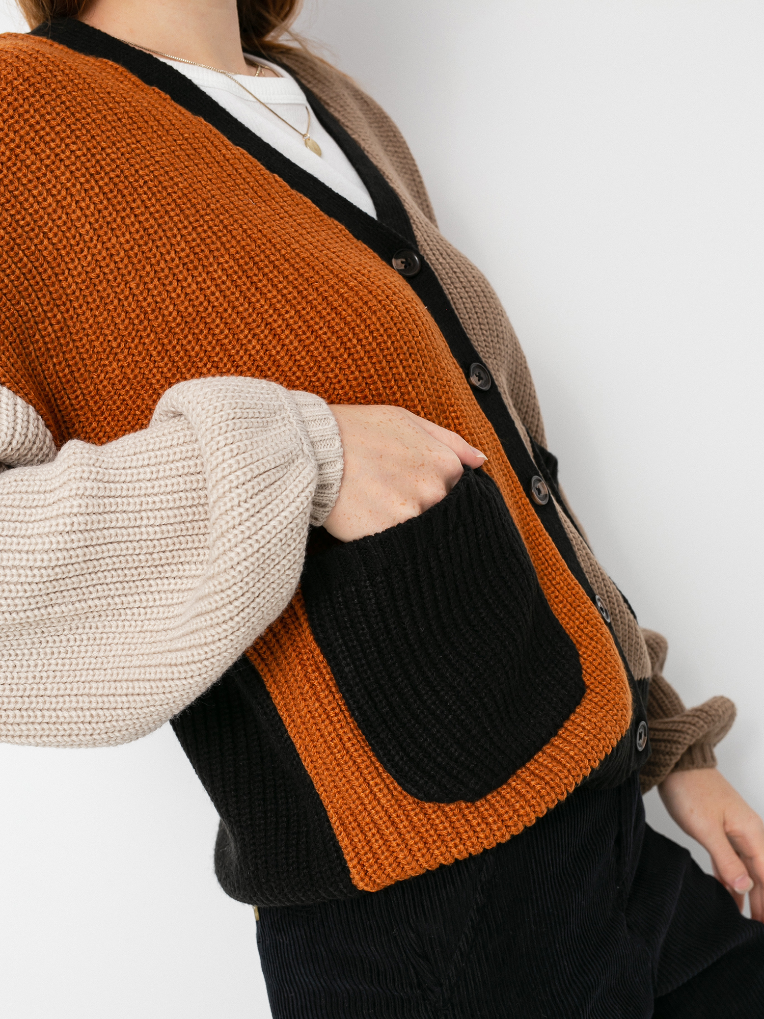 Sweter Brixton Without You Cardigan Wmn (black)
