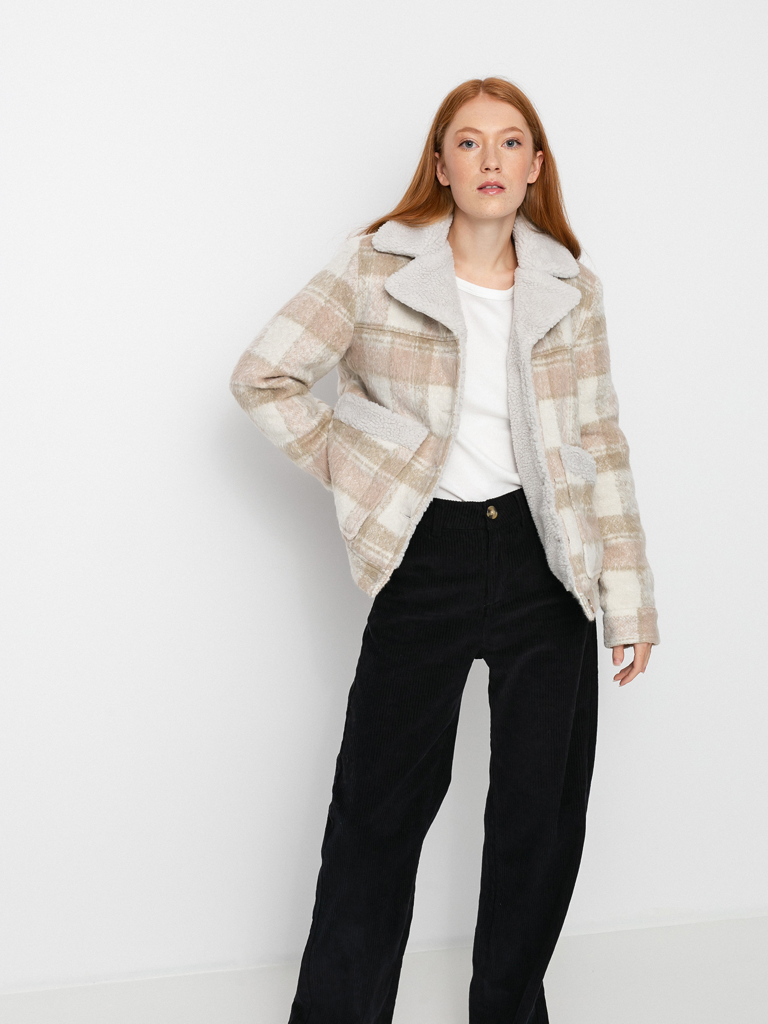 Kurtka Brixton Nouvelle Coat Wmn (beige)