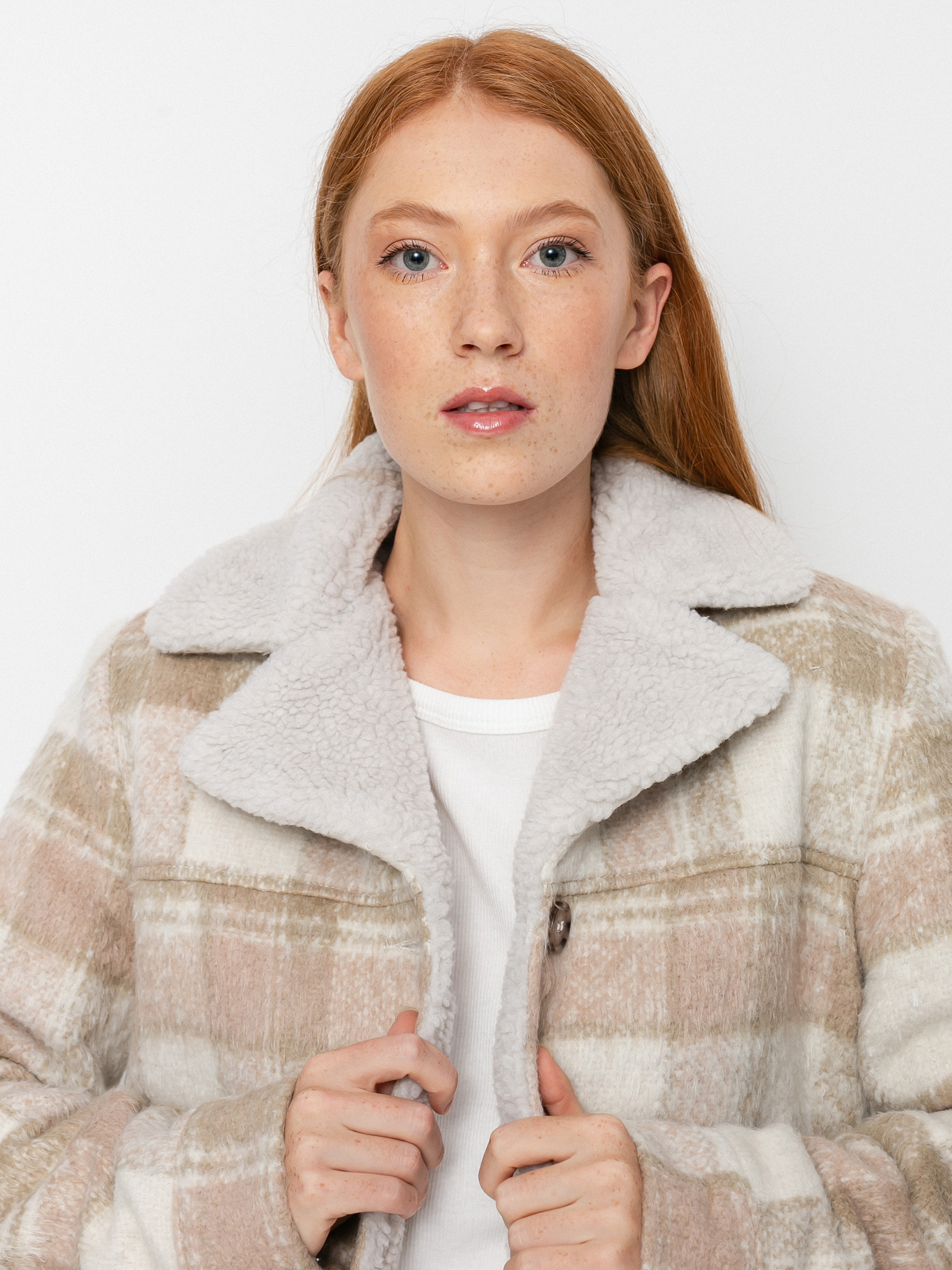 Kurtka Brixton Nouvelle Coat Wmn (beige)