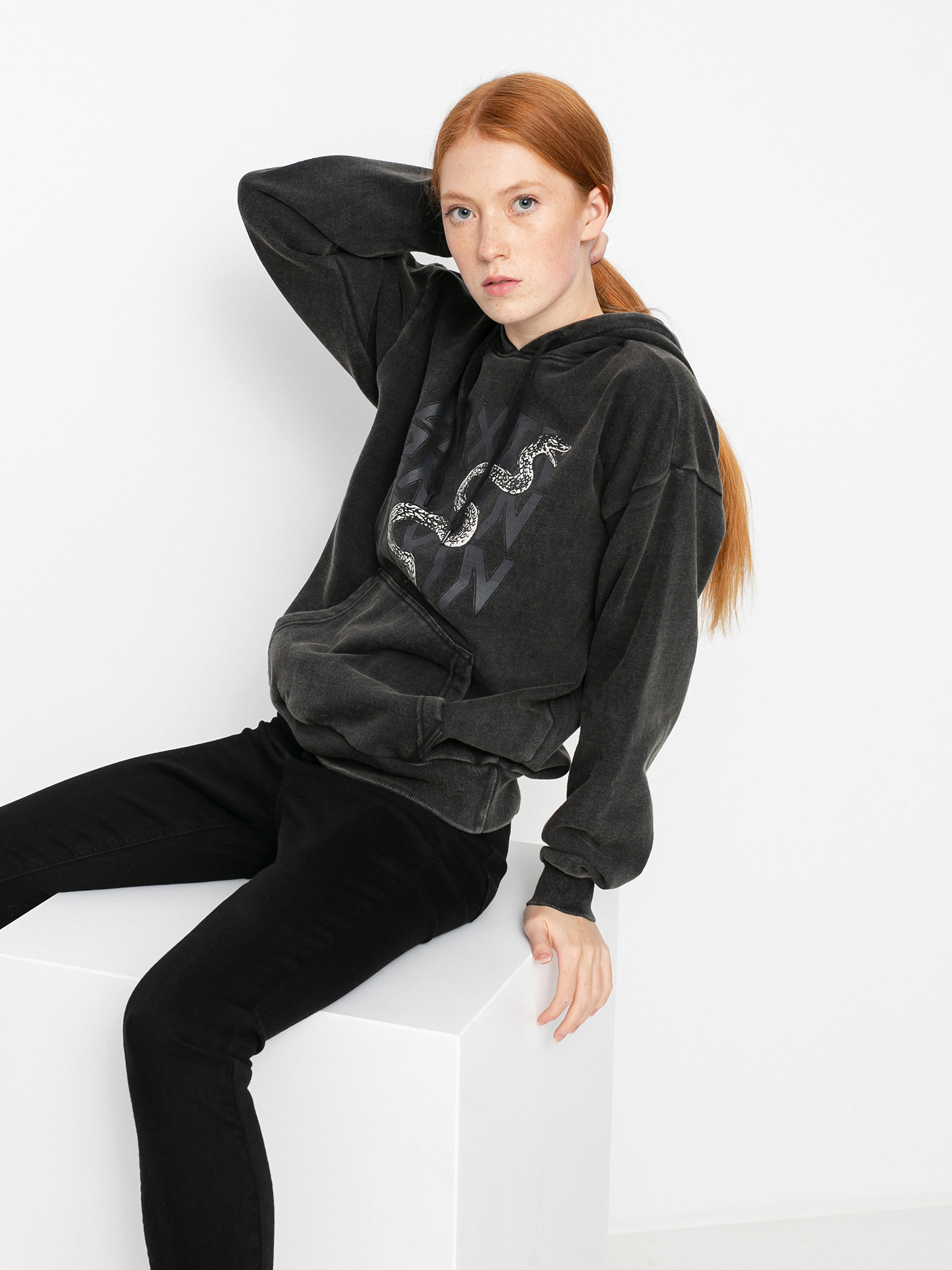 Bluza z kapturem Brixton Madness HD Wmn (black)