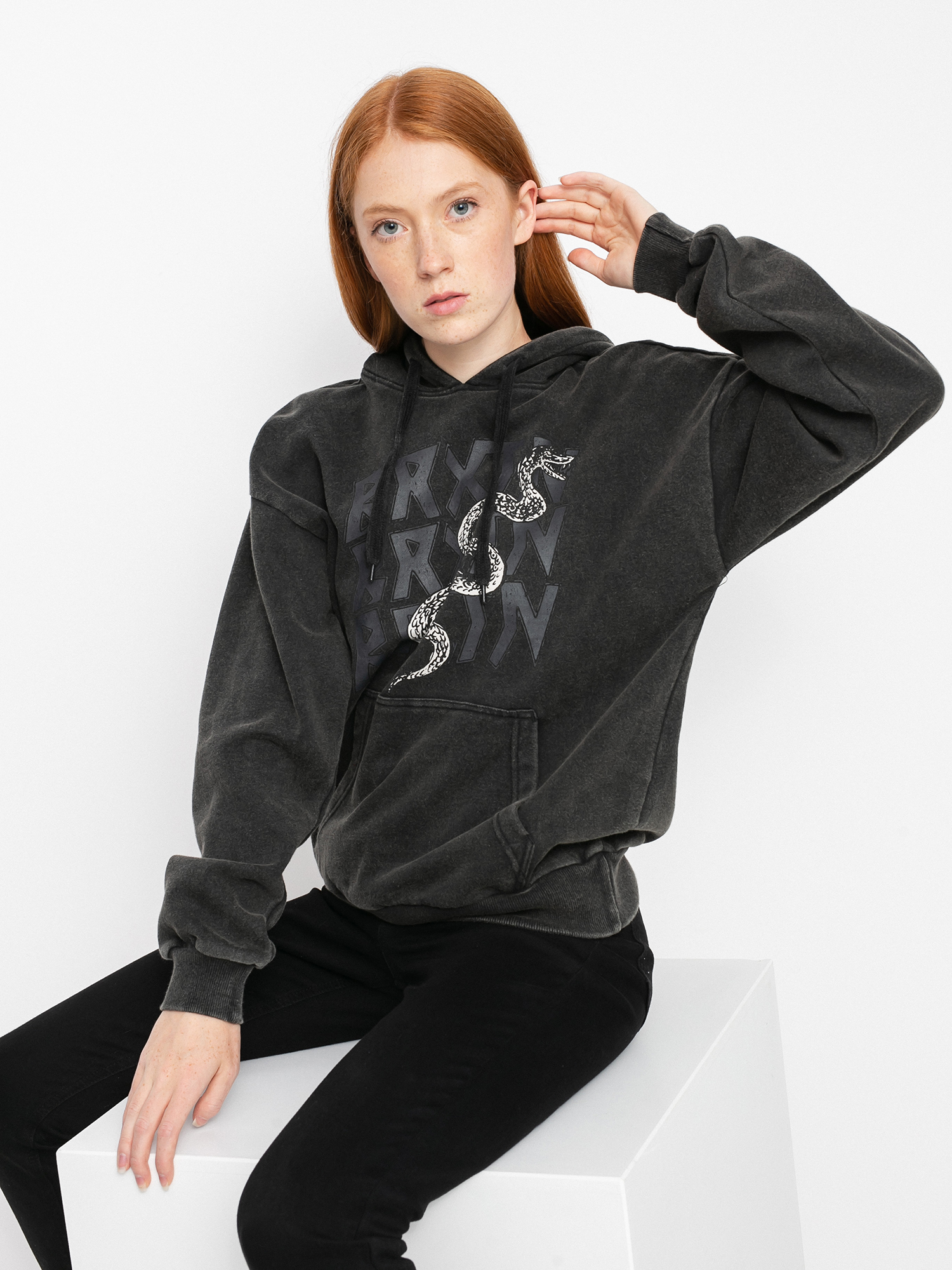 Bluza z kapturem Brixton Madness HD Wmn (black)