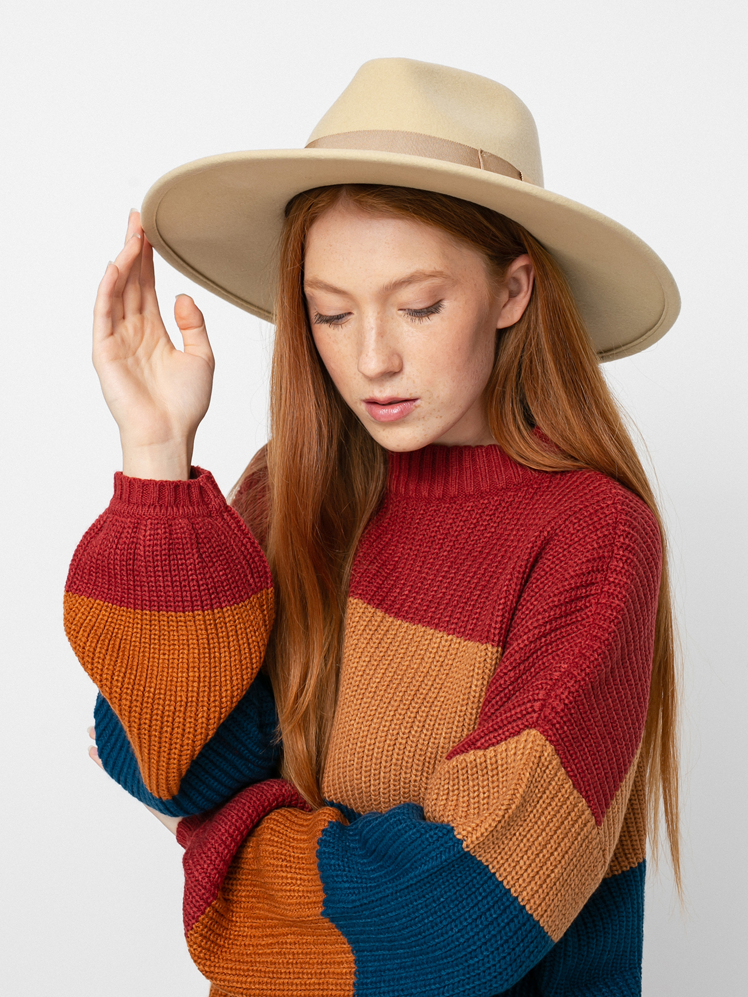 Kapelusz Brixton Joanna Felt Hat Wmn (light khaki)