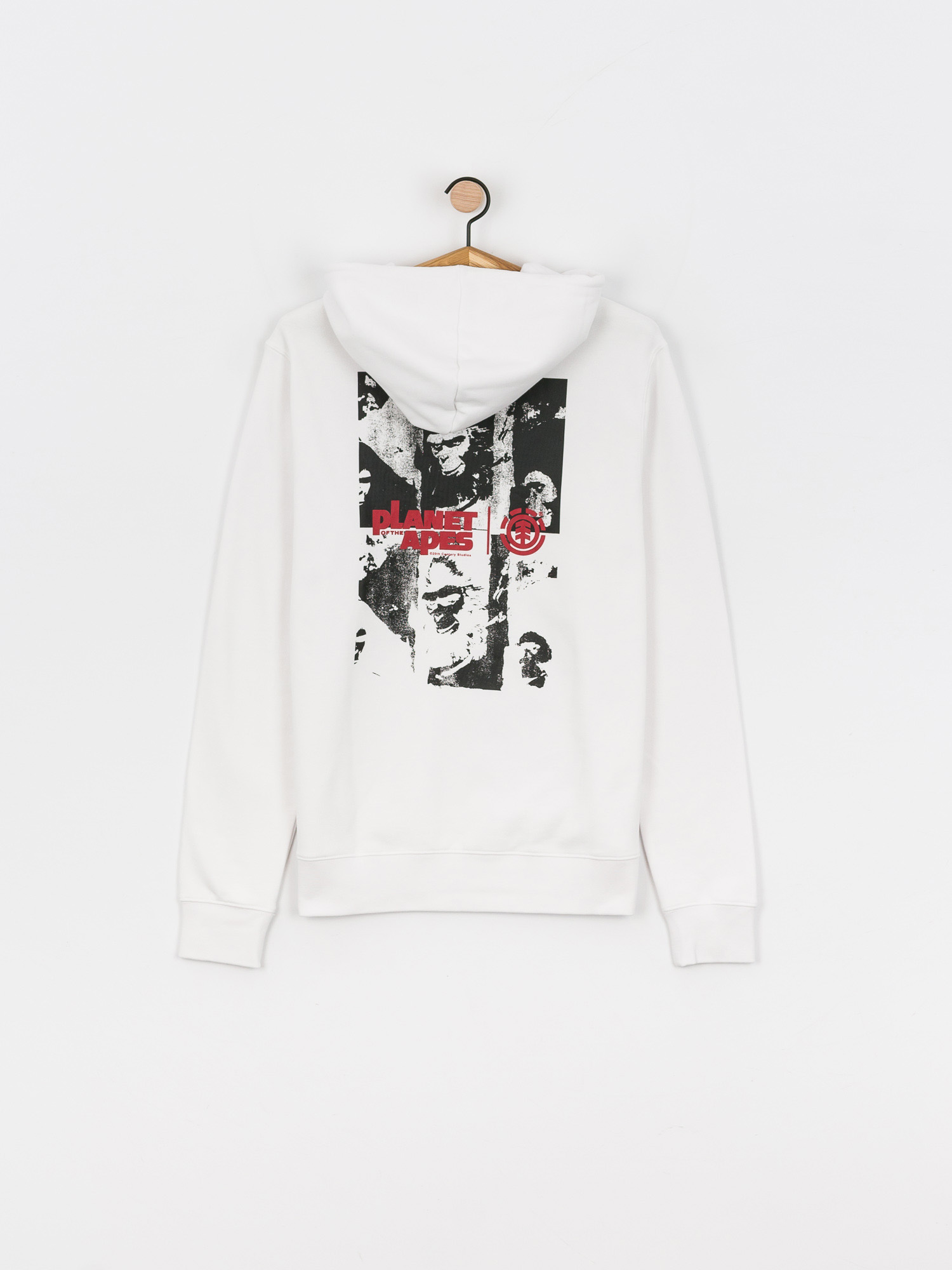Bluza z kapturem Element Pota Revival HD (optic white)
