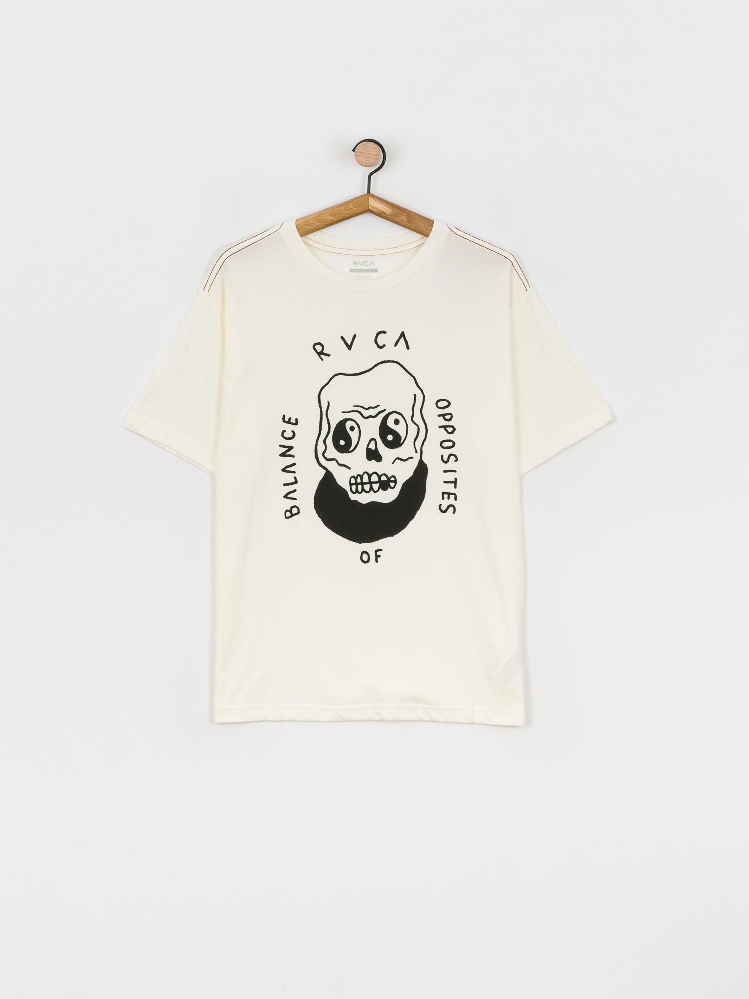 T-shirt RVCA Benj Skull (antique white)