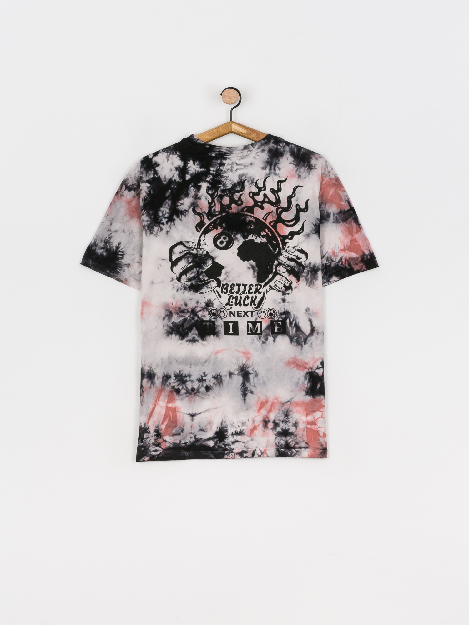 T-shirt RVCA Better Luck Tie Dye (pale mauve)