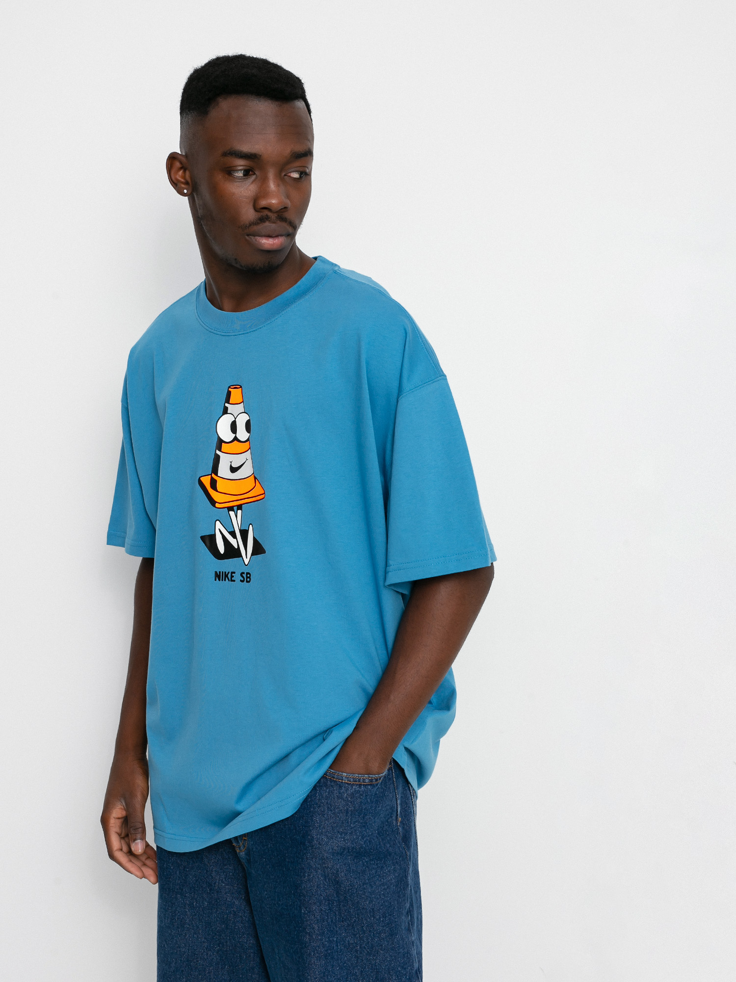 T-shirt Nike SB Coney (dutch blue)