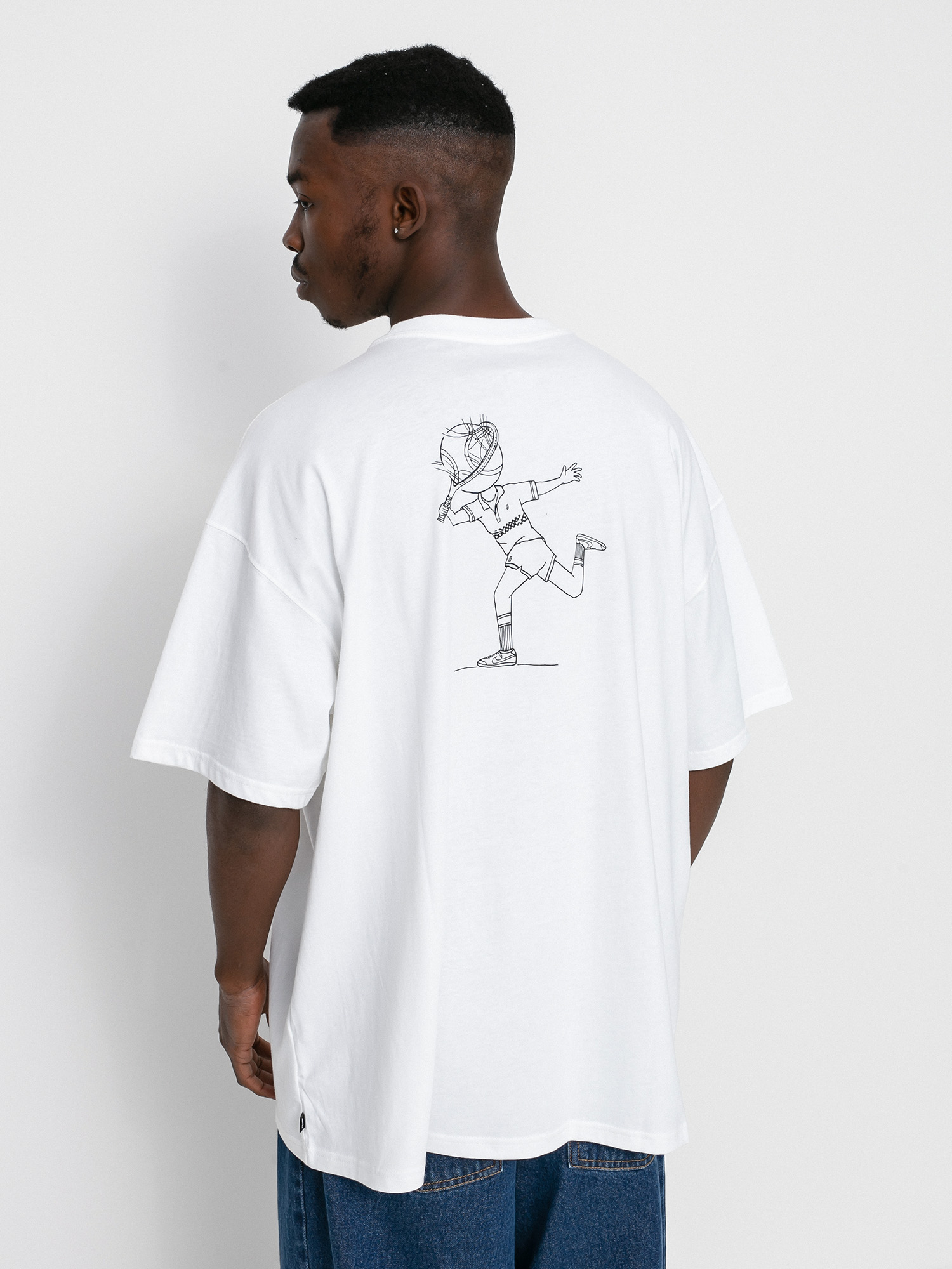 T-shirt Nike SB Header (white)