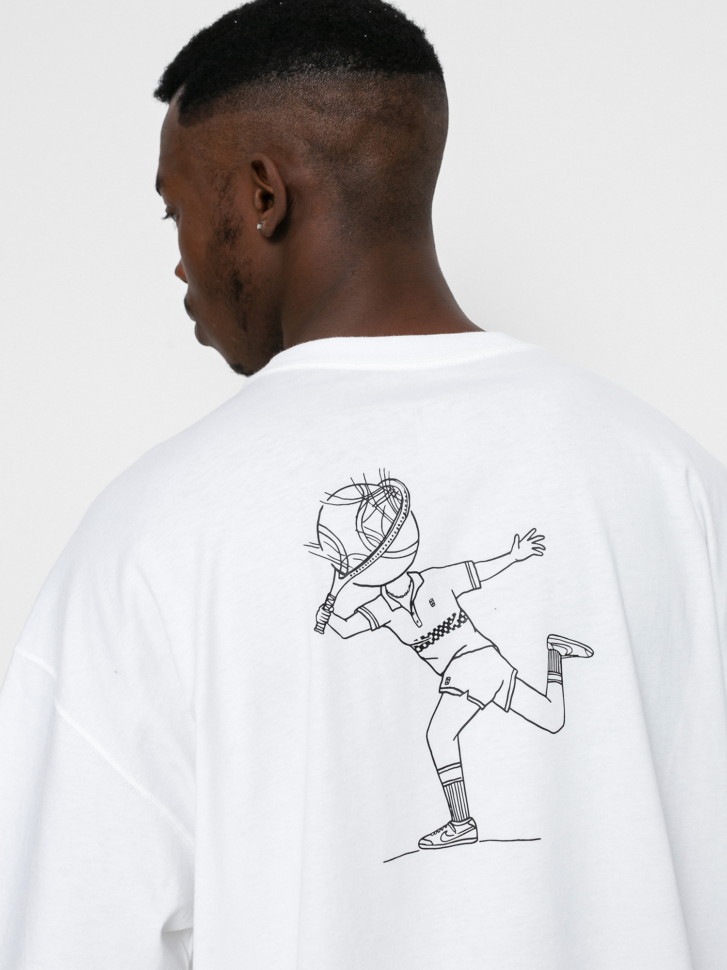 T-shirt Nike SB Header (white)