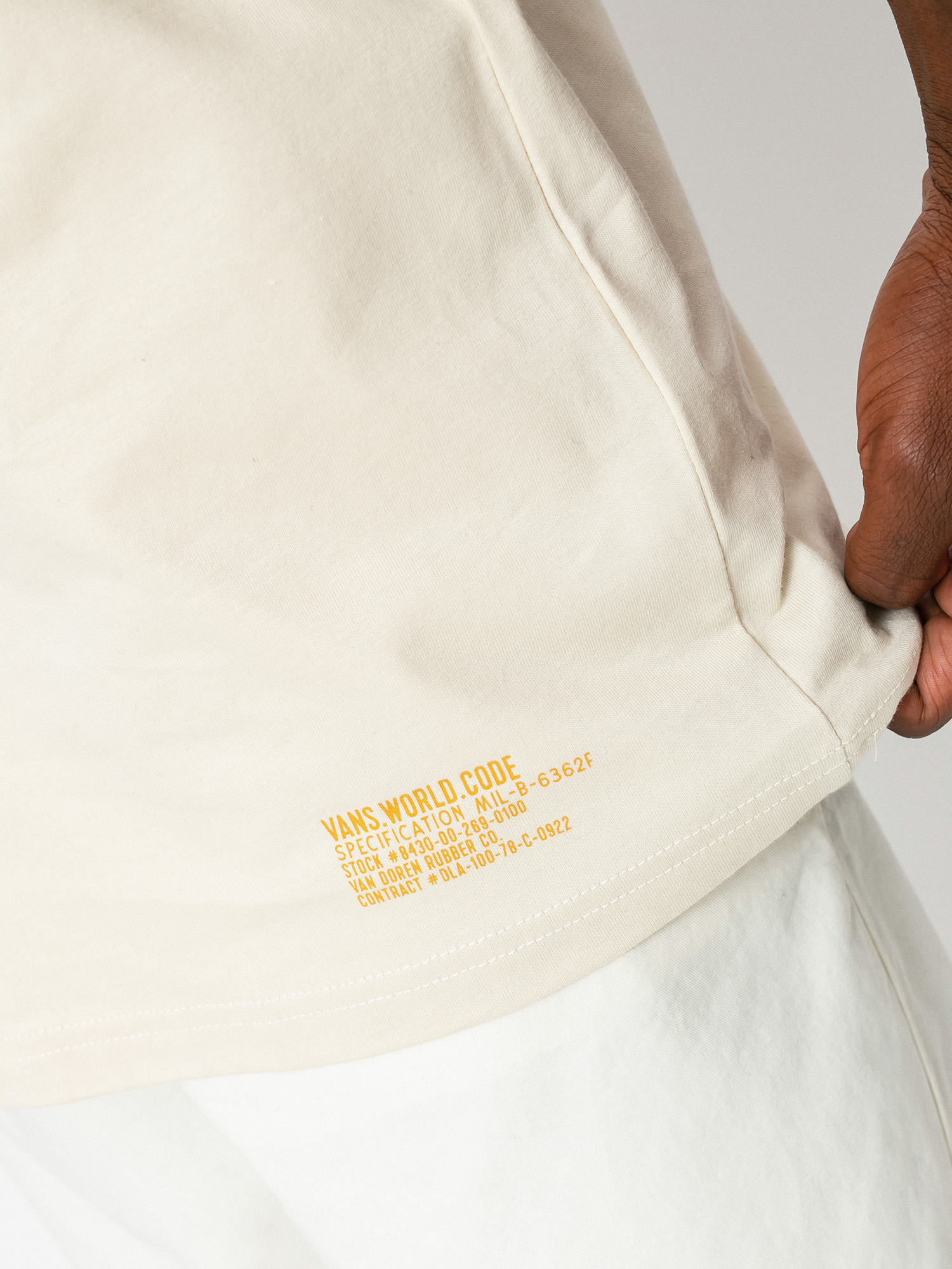 T-shirt Vans Vans World Code (oatmeal)