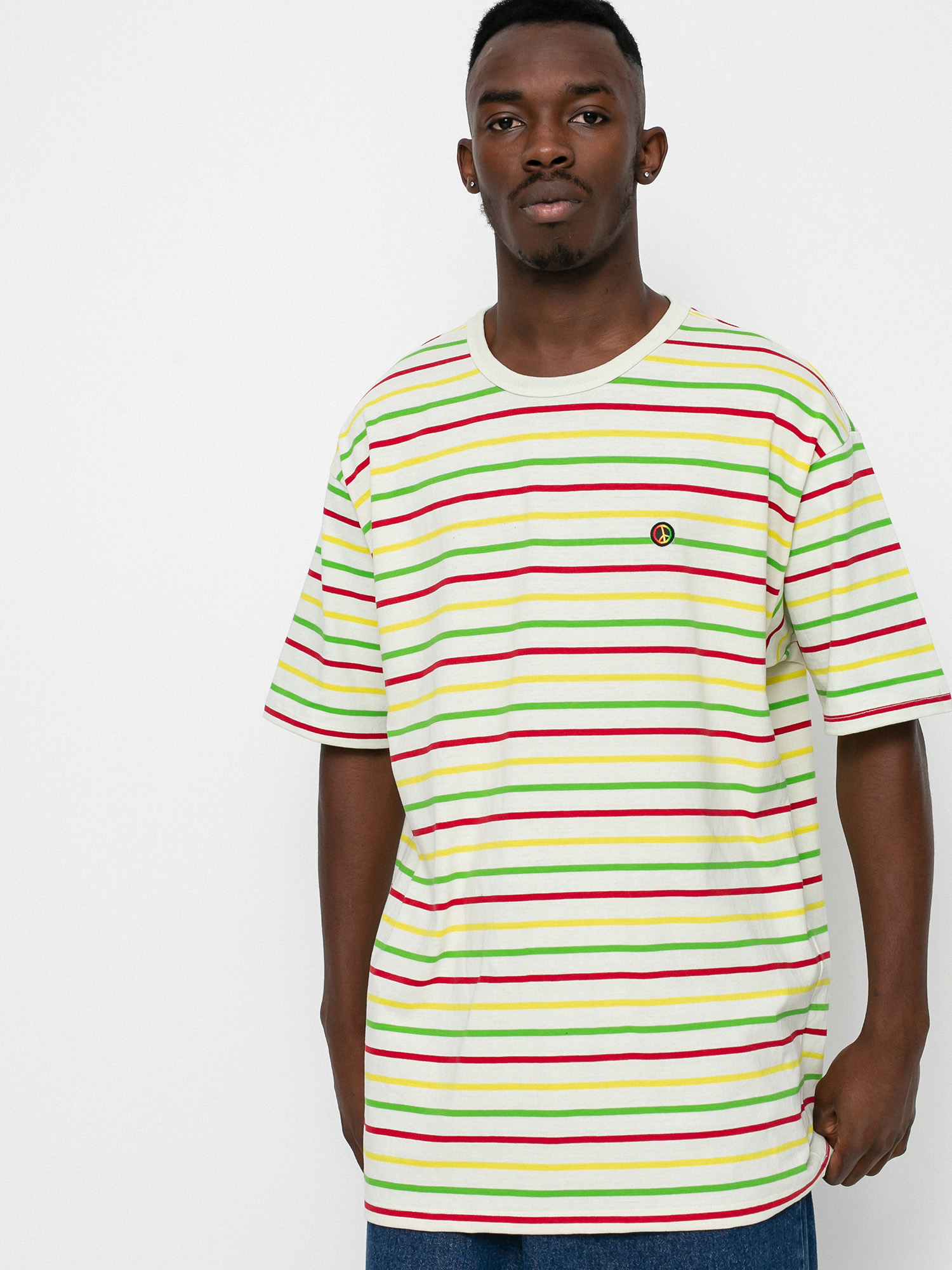 T-shirt Vans Tyson Peterson Striped OTW (white)