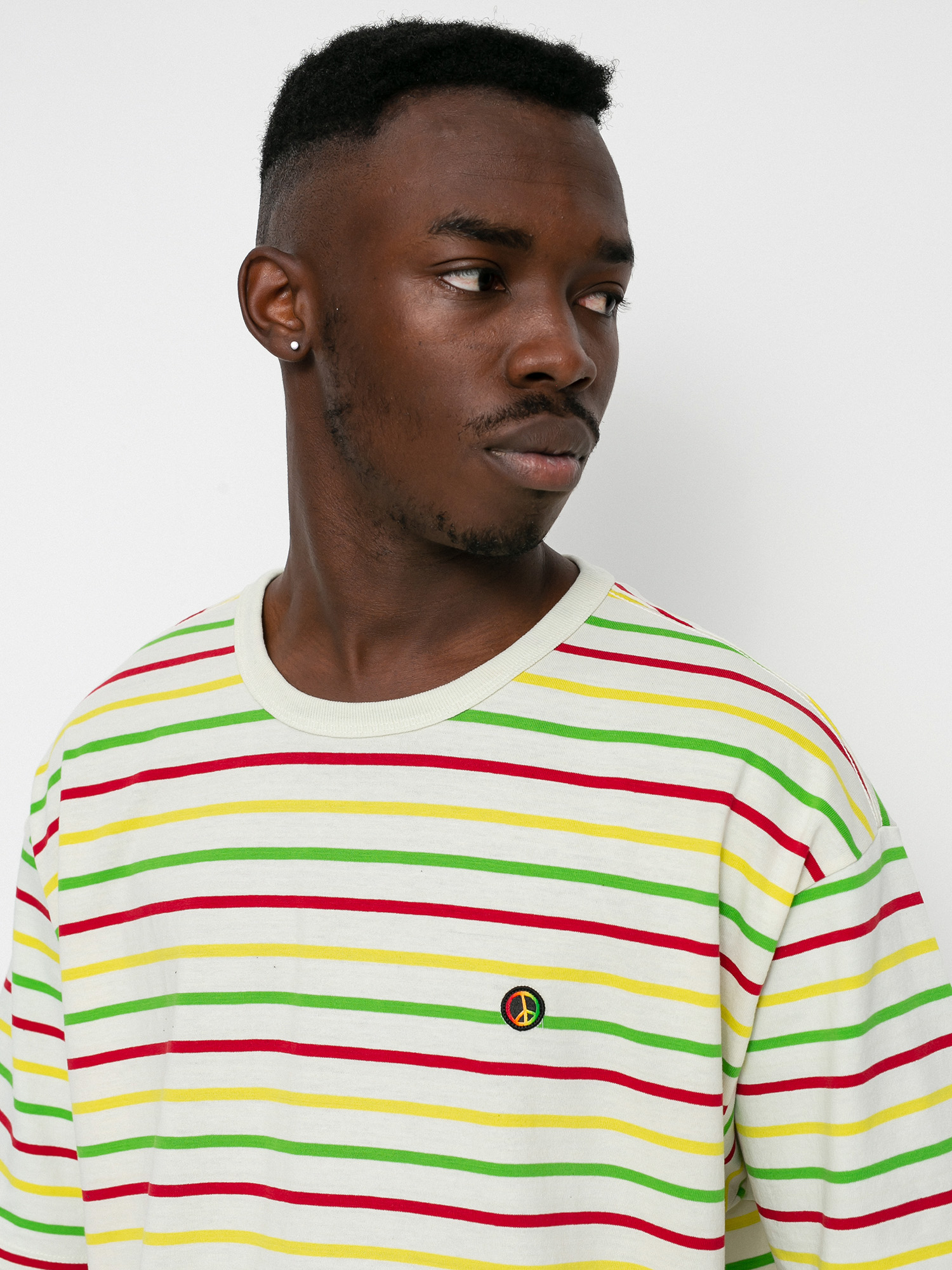 T-shirt Vans Tyson Peterson Striped OTW (white)