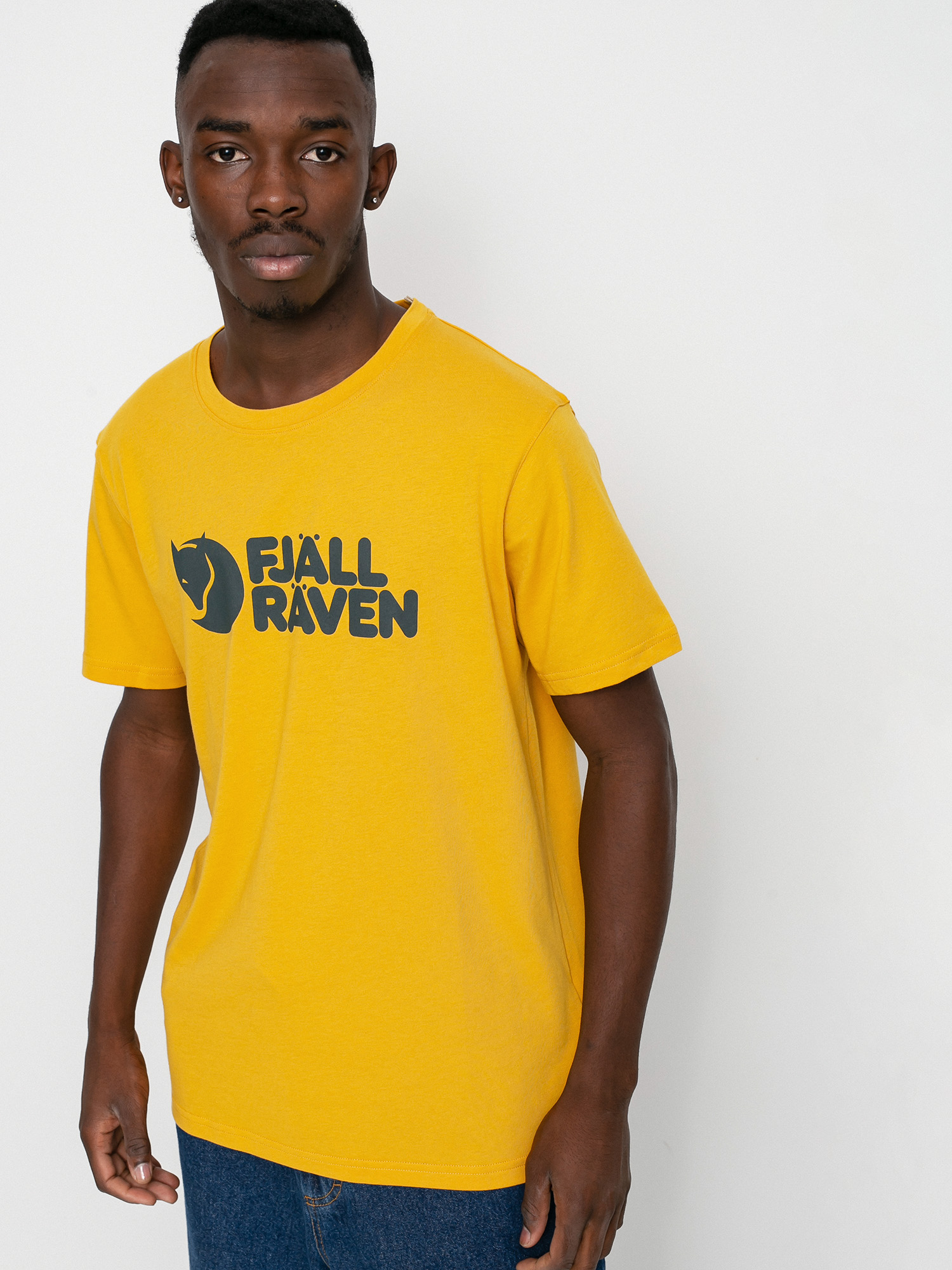 T-shirt Fjallraven Logo (ochre)