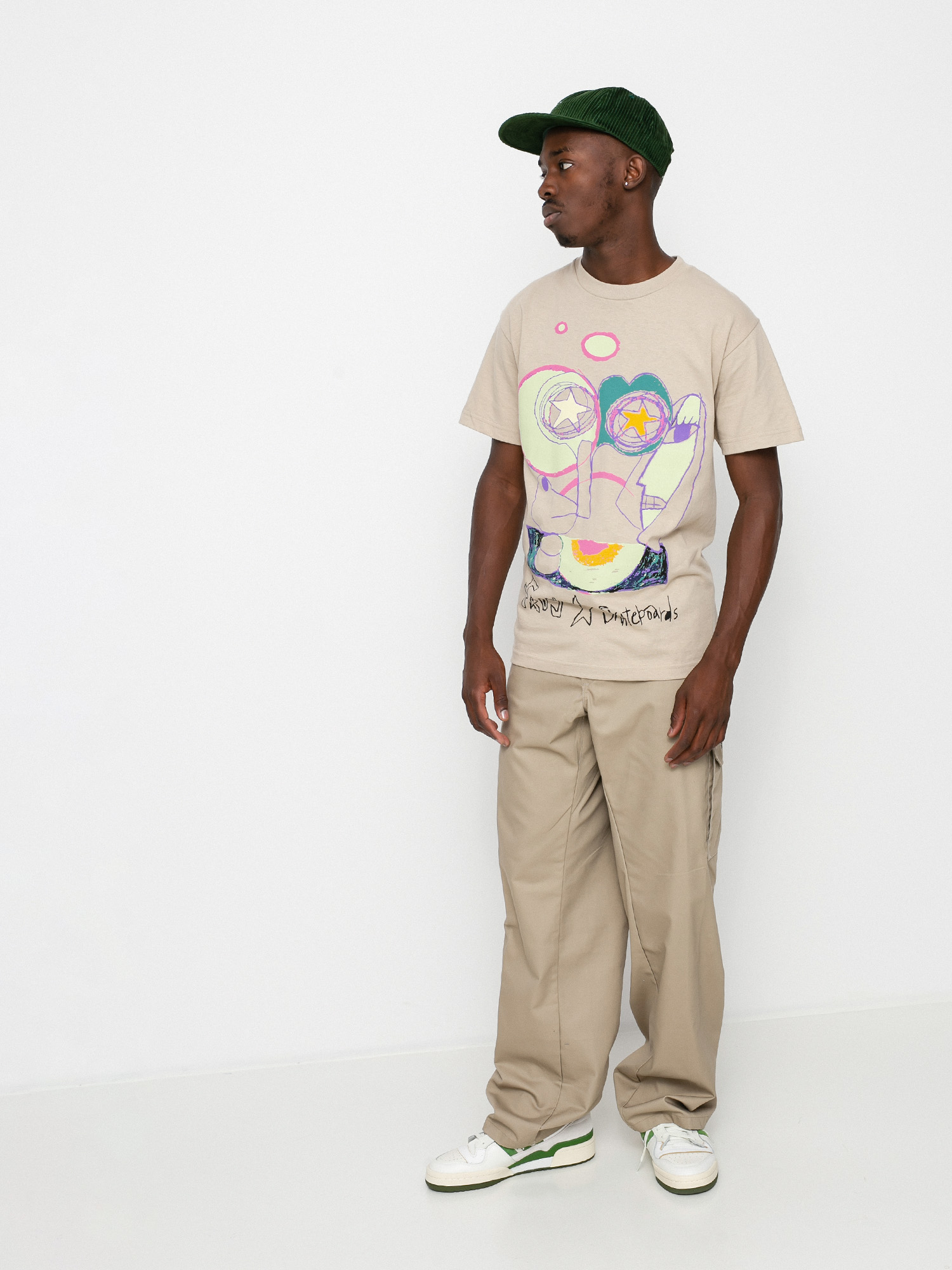 T-shirt Frog Skateboards Senseless (sand)