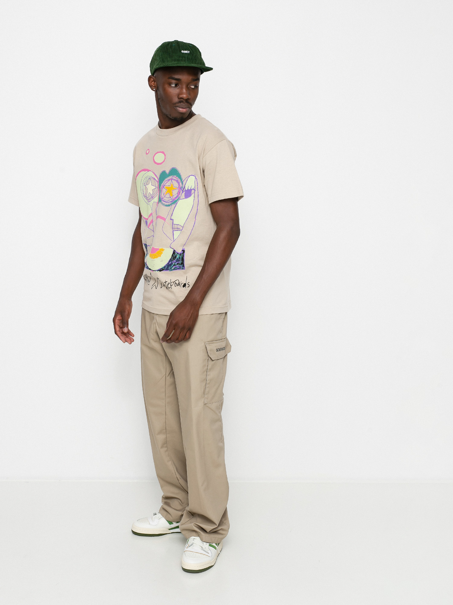 T-shirt Frog Skateboards Senseless (sand)