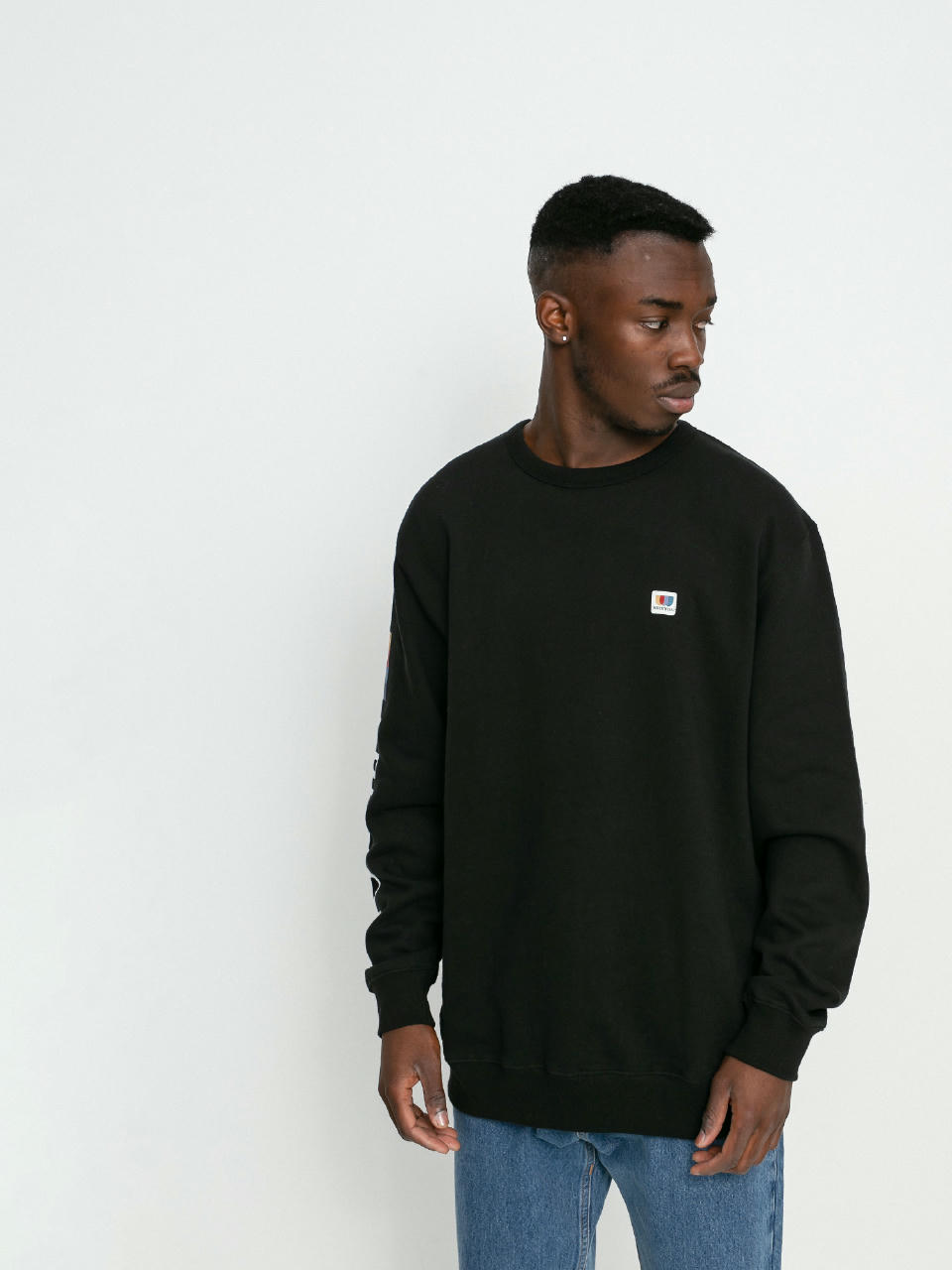 Bluza Brixton Alton Crew (black)