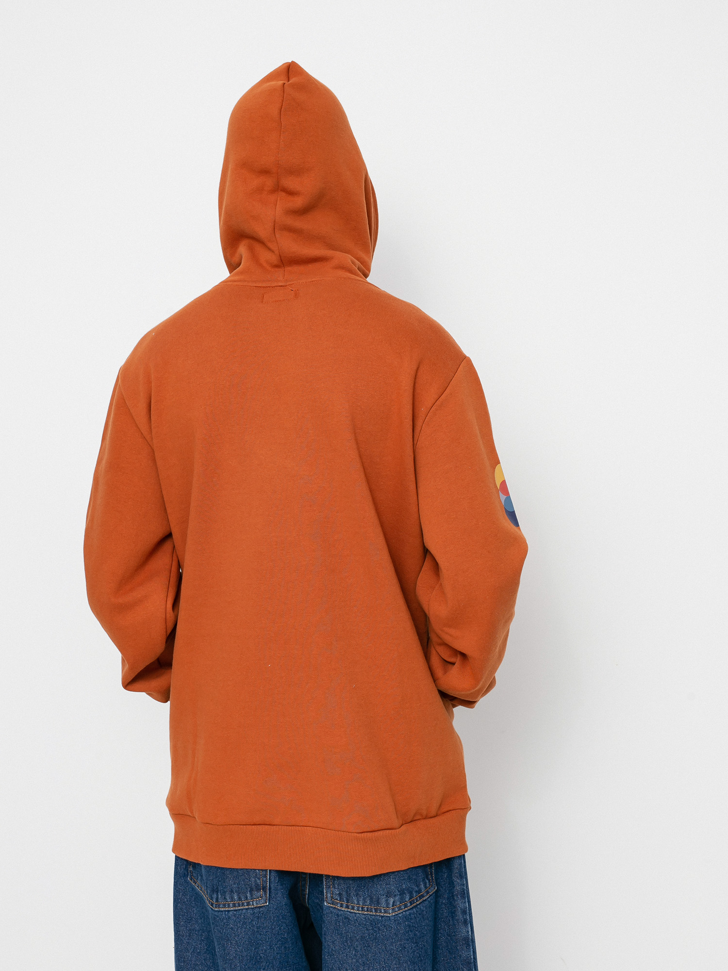 Bluza z kapturem Brixton Alton HD (caramel)