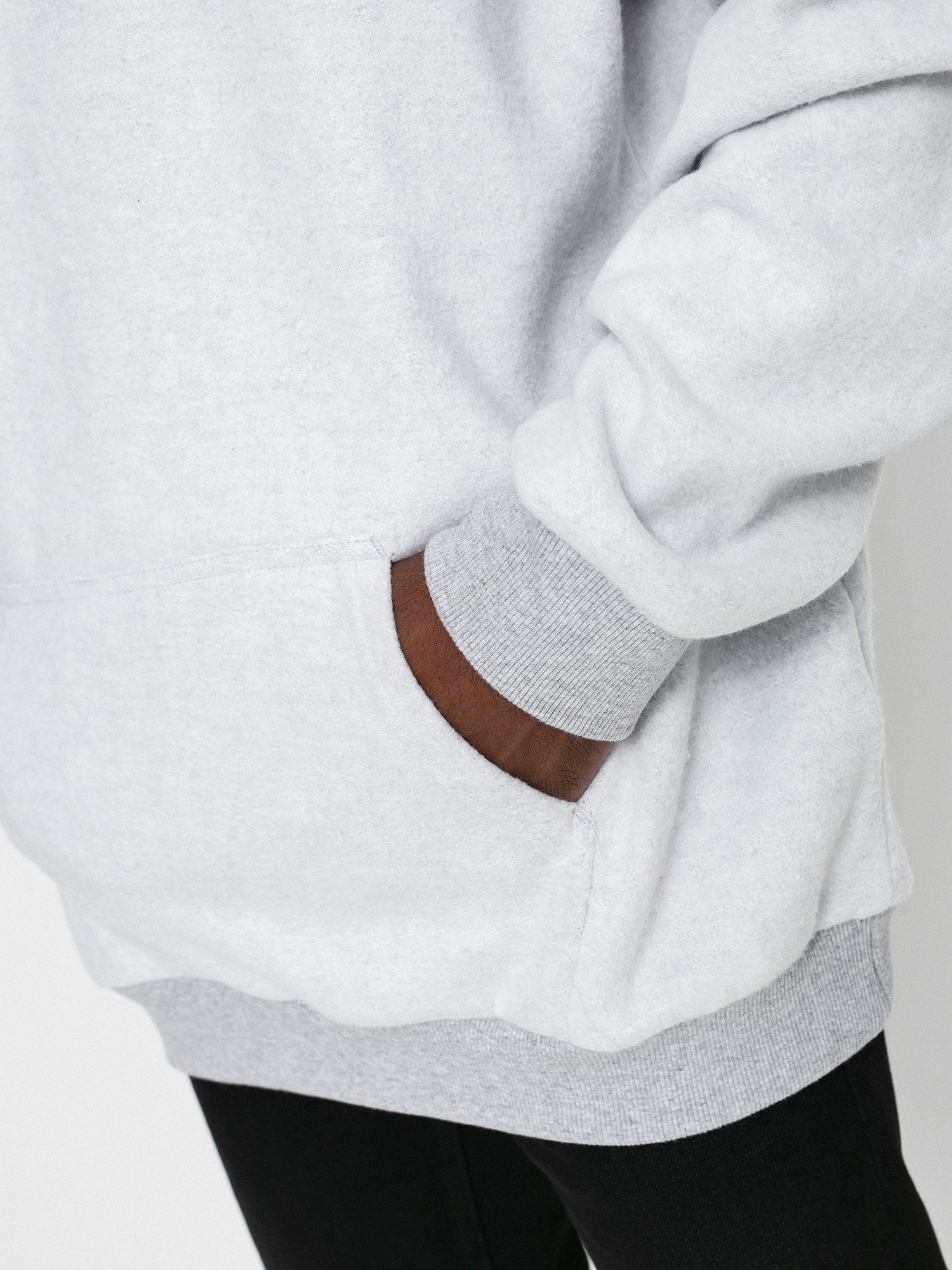 Bluza z kapturem Brixton Way HD (heather grey)