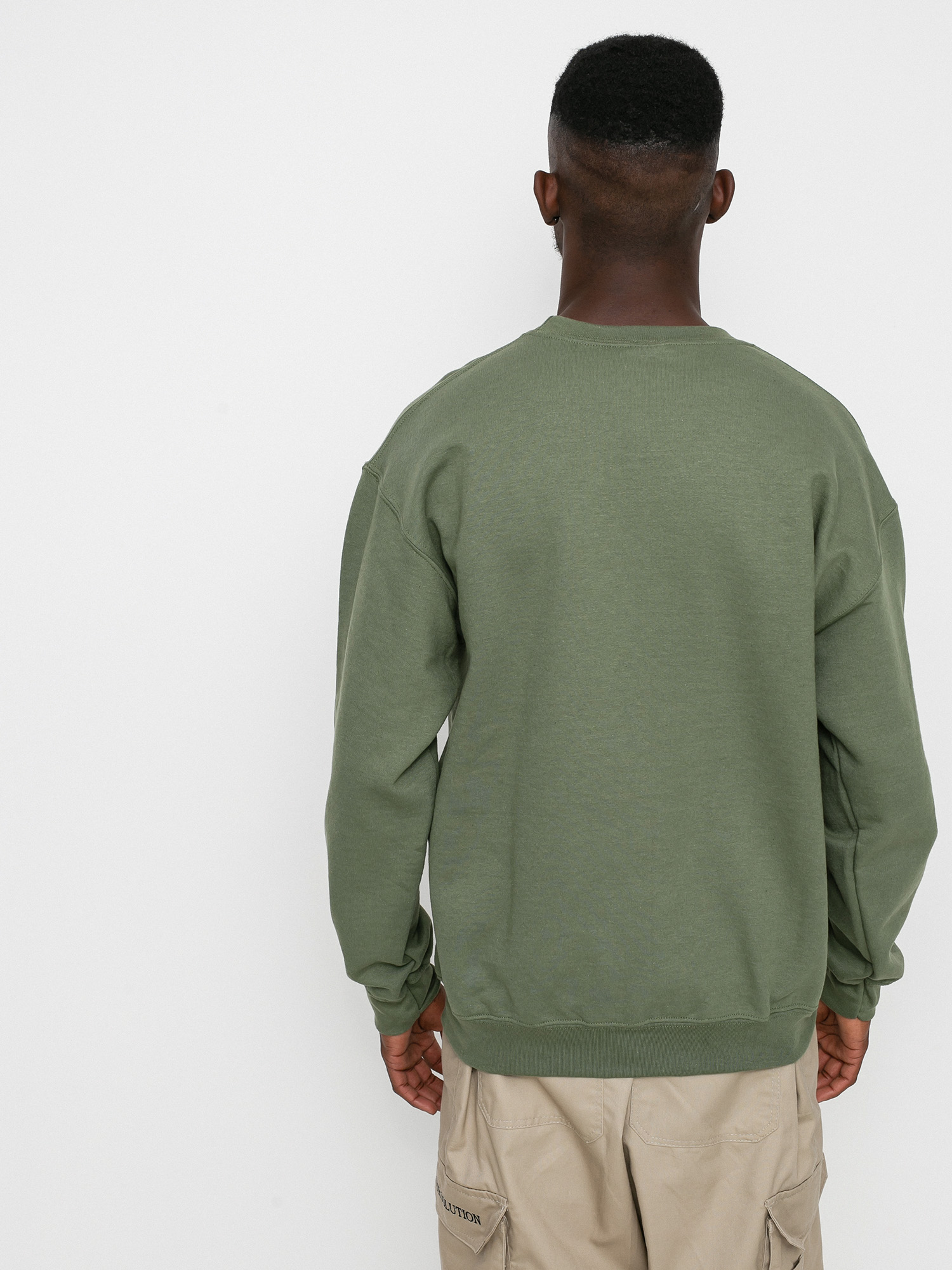 Bluza Frog Skateboards Happy Frog (olive green)