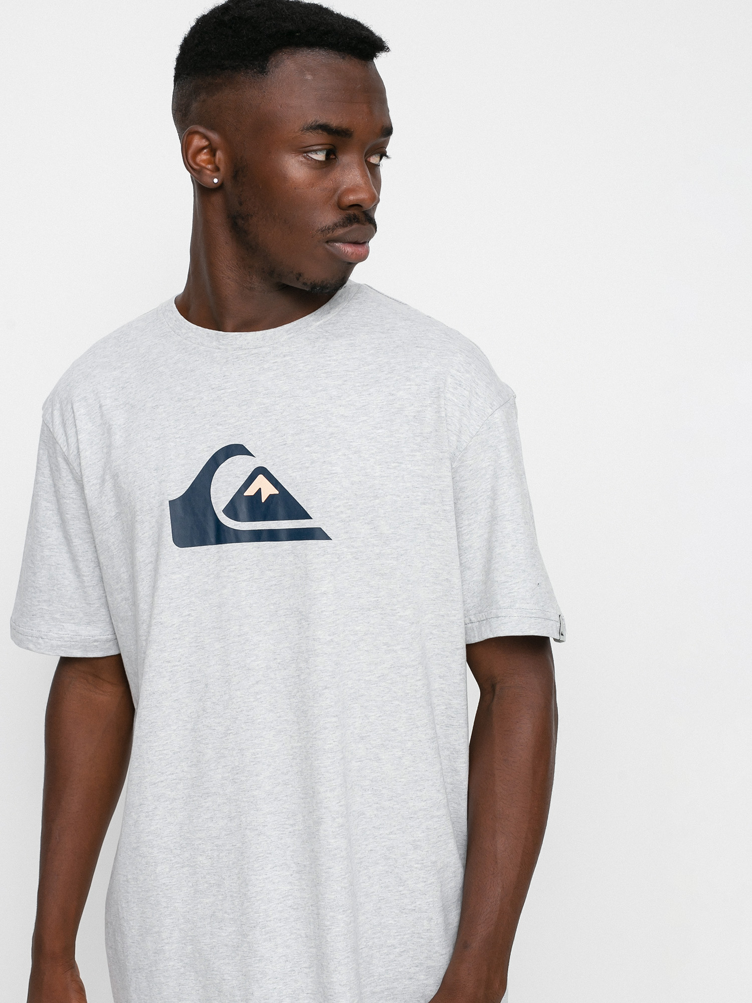 T-shirt Quiksilver Comp Logo (athletic heather)
