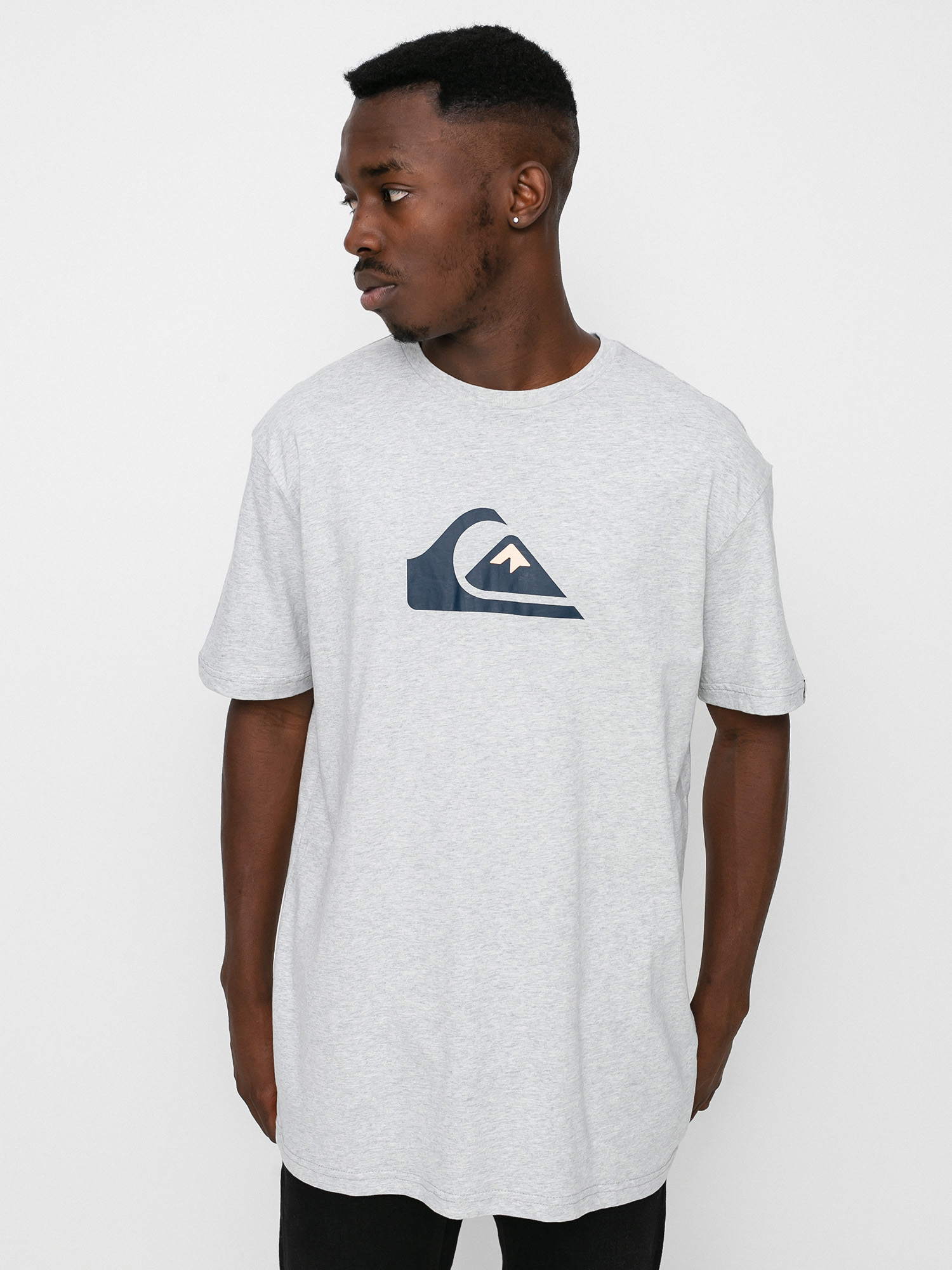 T-shirt Quiksilver Comp Logo (athletic heather)