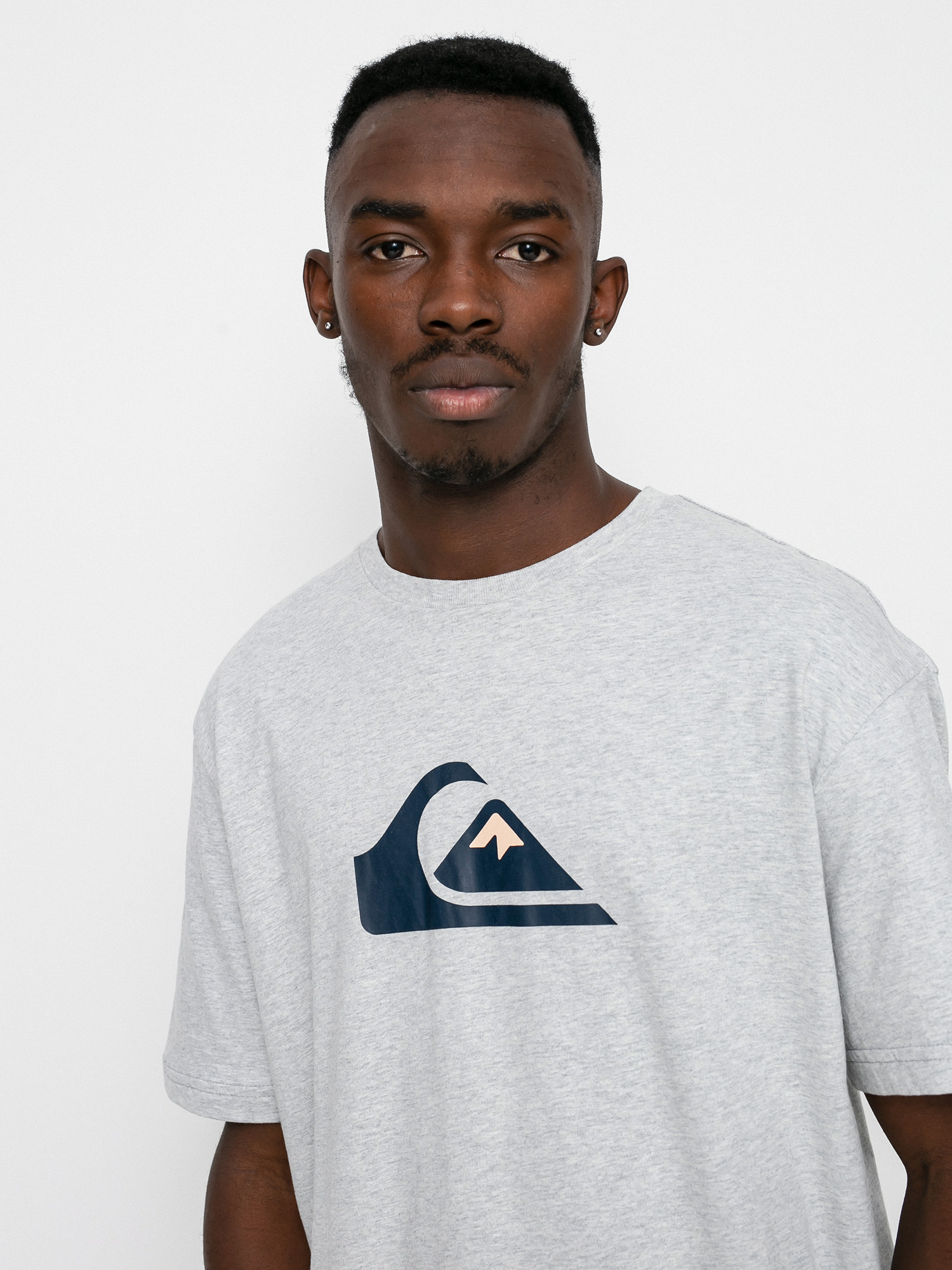 T-shirt Quiksilver Comp Logo (athletic heather)
