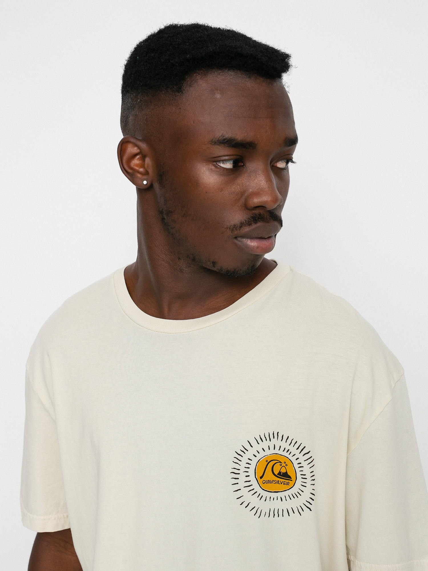 T-shirt Quiksilver Silent Dusk (oatmeal)