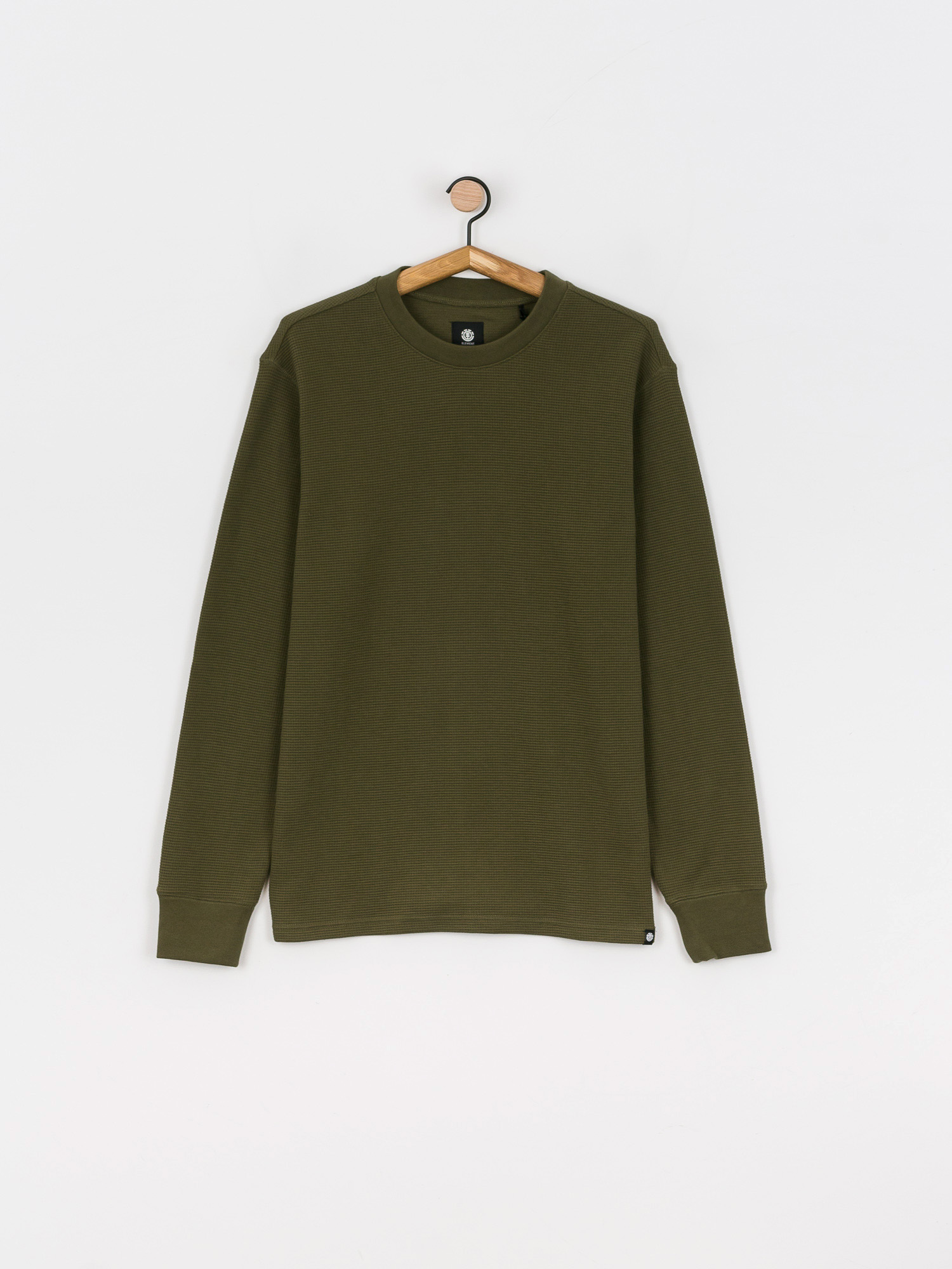 Longsleeve Element Stornes Waffle (army) 